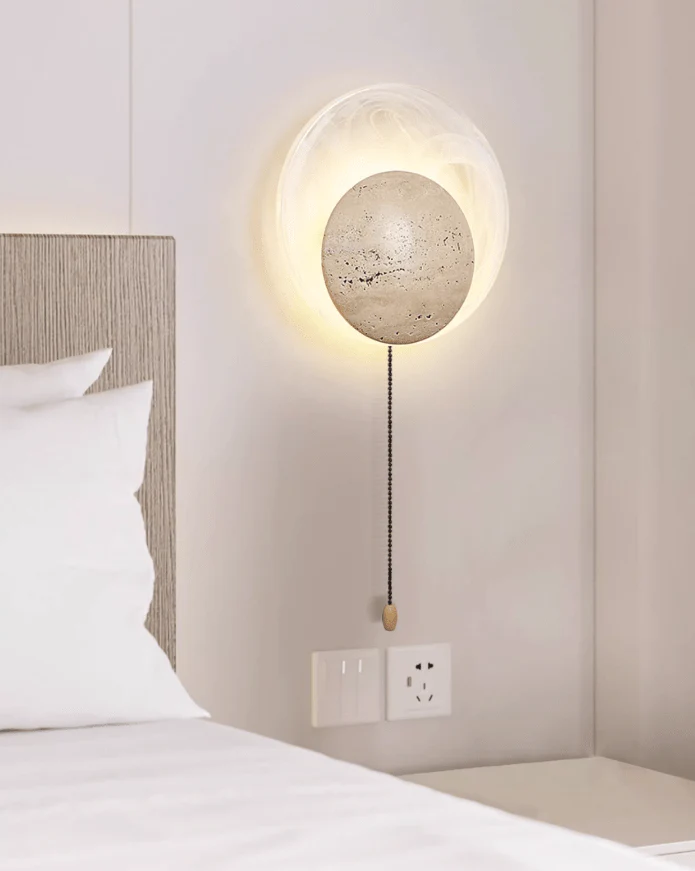 Genesis Travertine Wall Lamp - Image 5