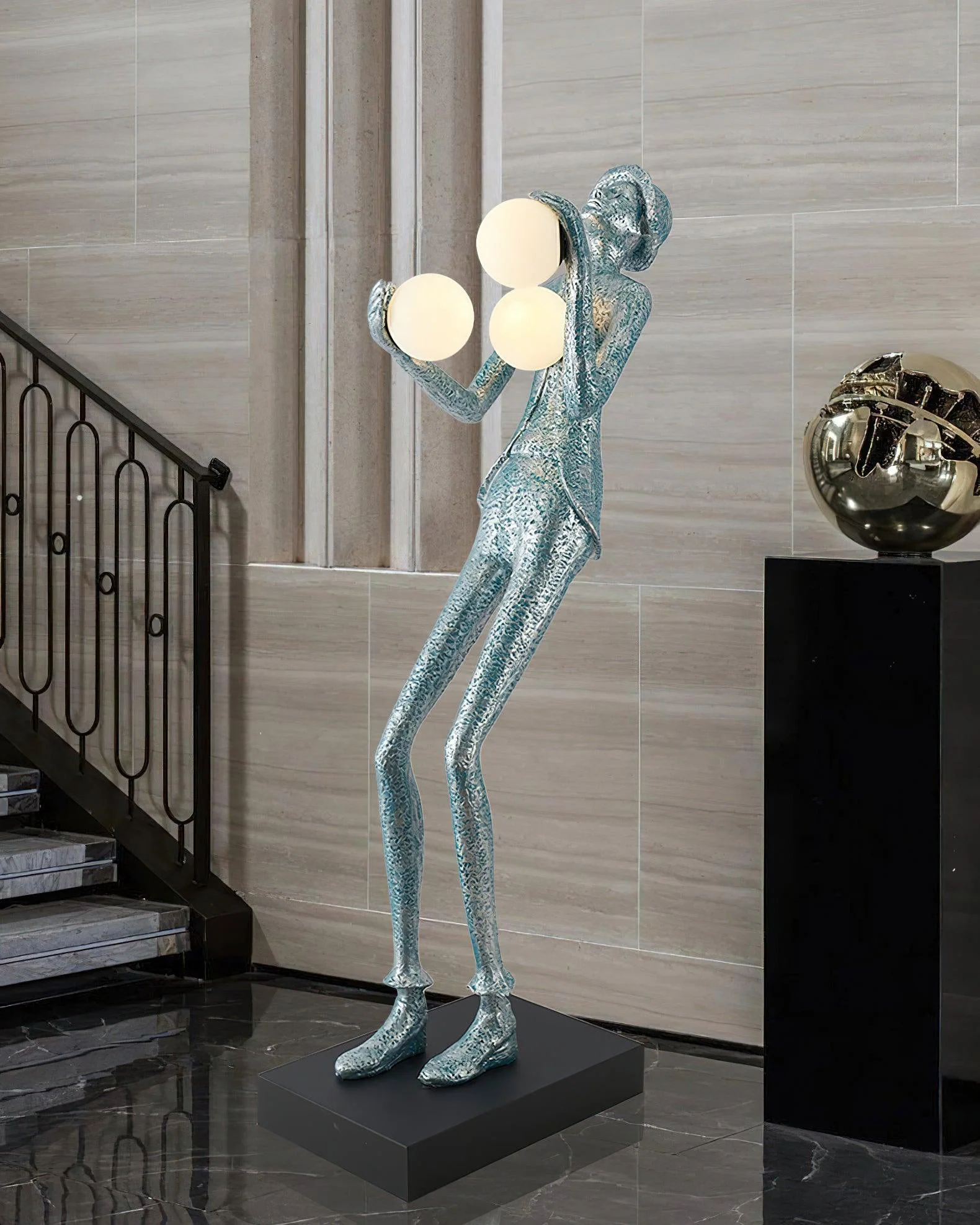 Gentleman Sculpture Floor Lamp - Image 20