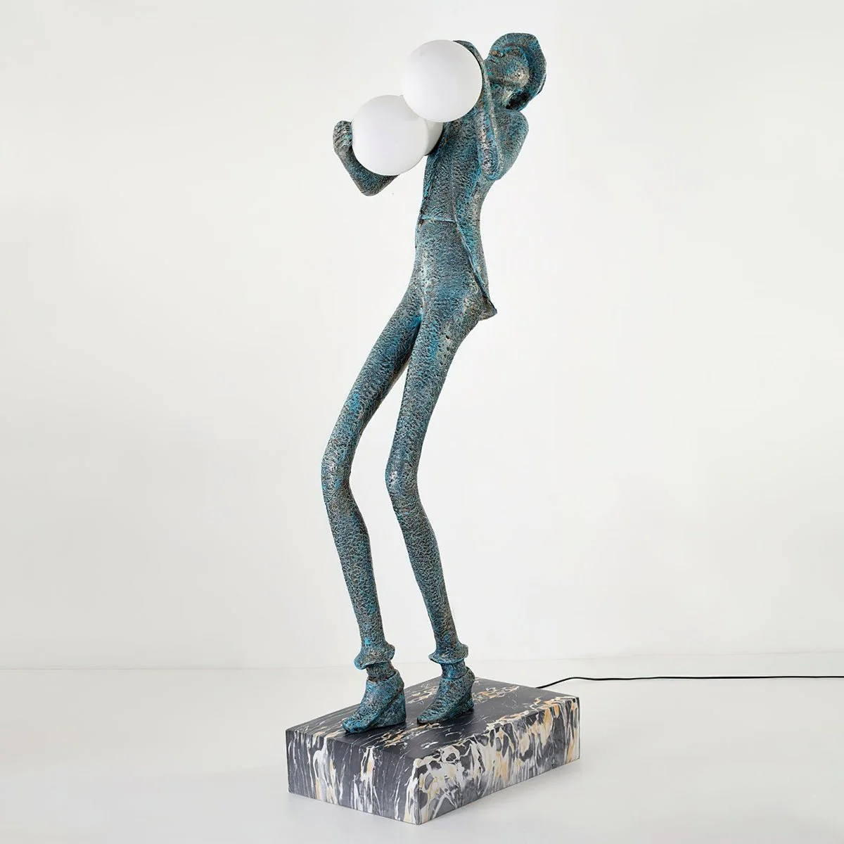 Gentleman Sculpture Floor Lamp - Image 35