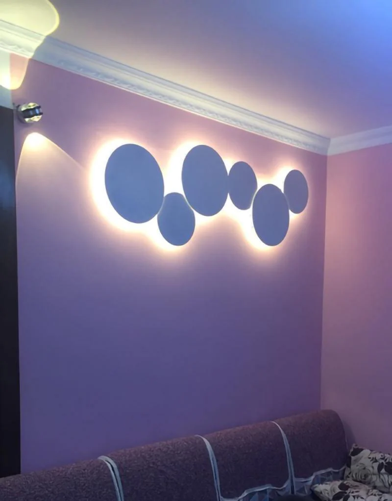 Geometric Disc Wall Lamp - Image 48