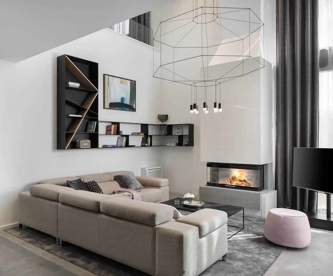 Geometric Lines Pendant Lamp - Image 20