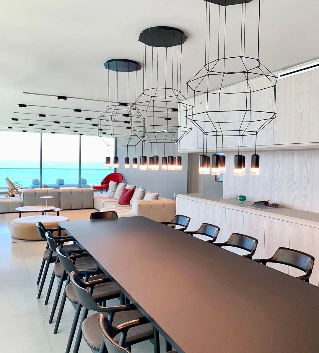 Geometric Lines Pendant Lamp - Image 57