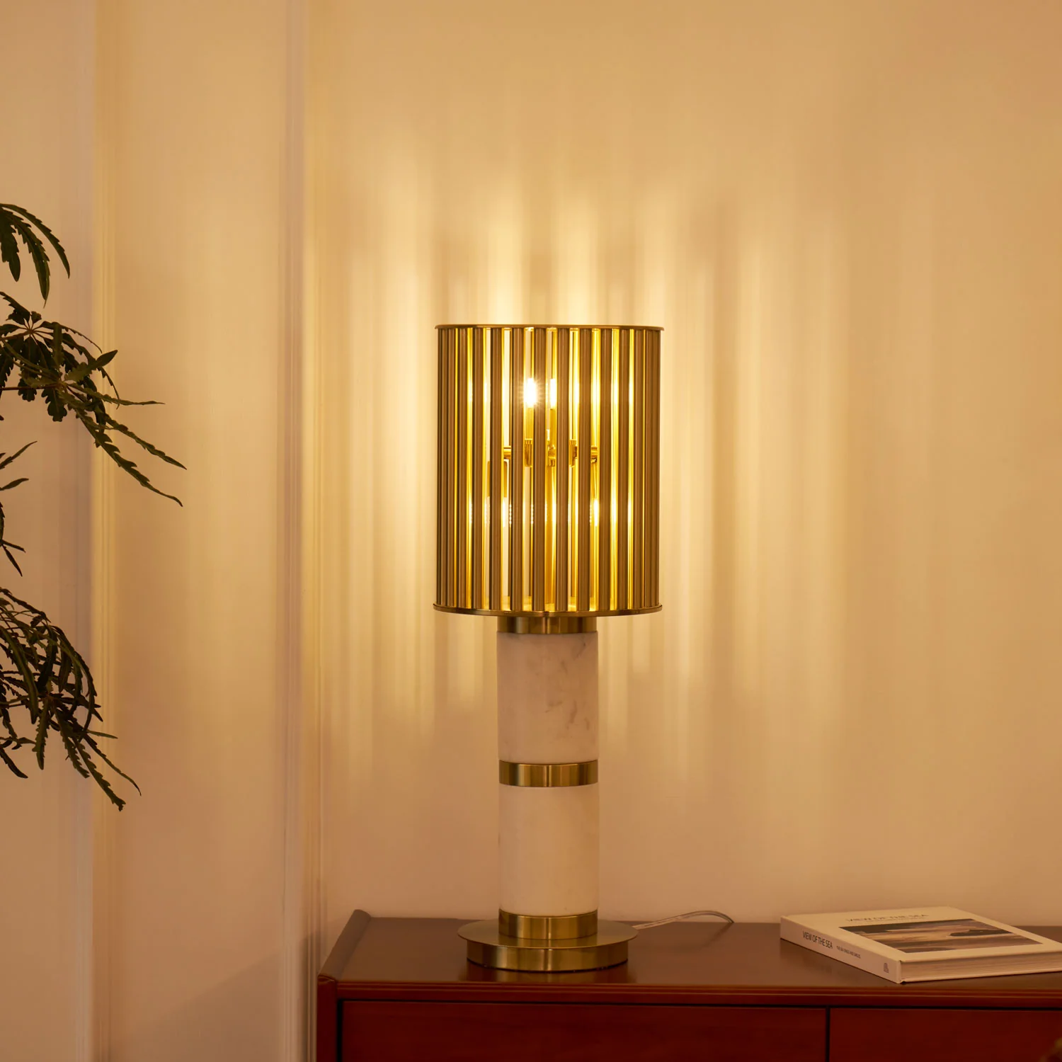 Gilded Cage Table Lamp - Image 5