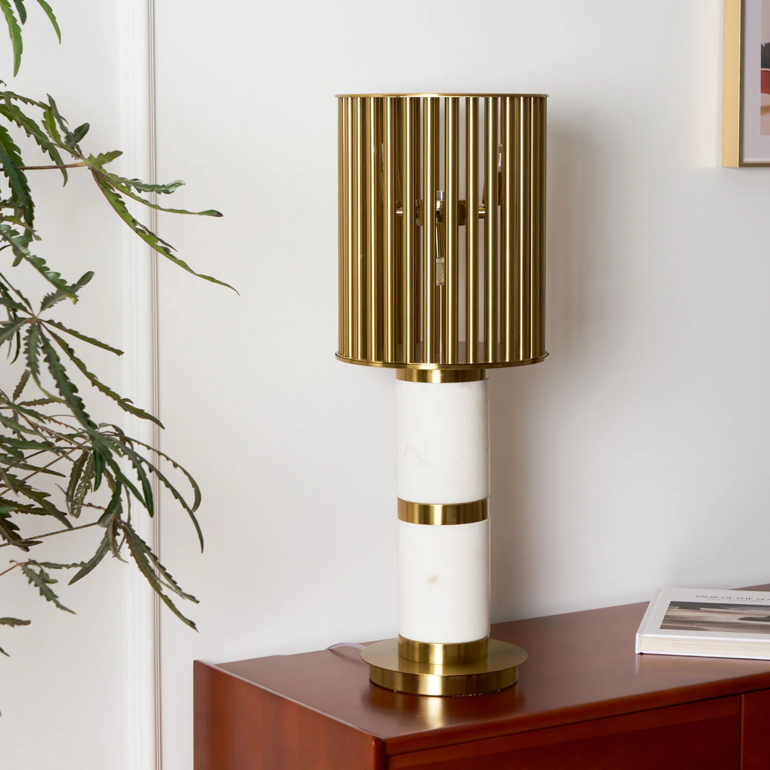 Gilded Cage Table Lamp - Image 8