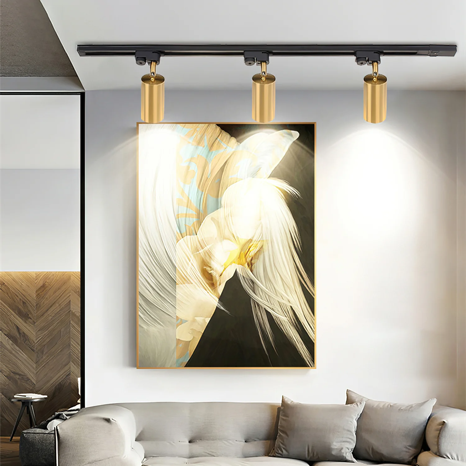 Gilded Rail Track Light - Image 12