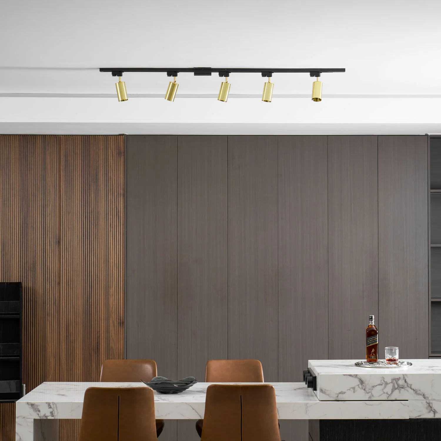 Gilded Rail Track Light - Image 38