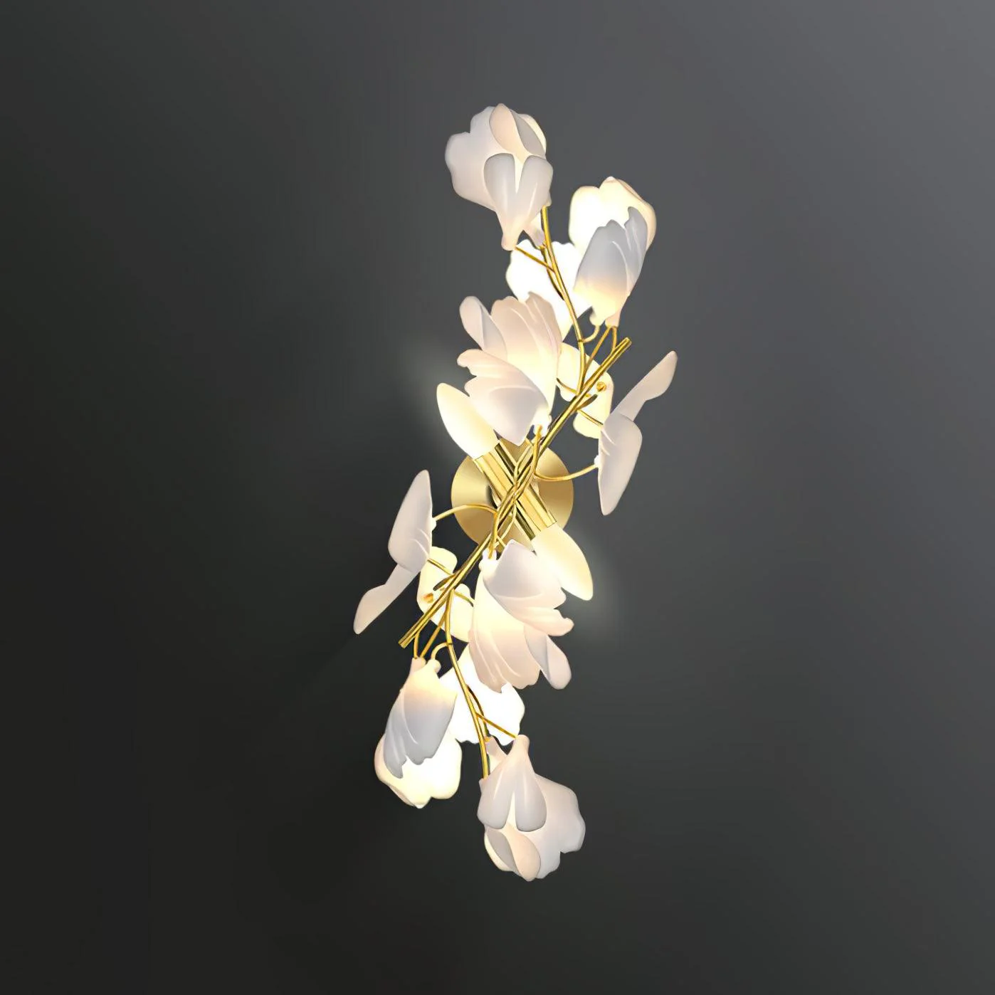 Gingko Flowers Wall Lamp - Image 21