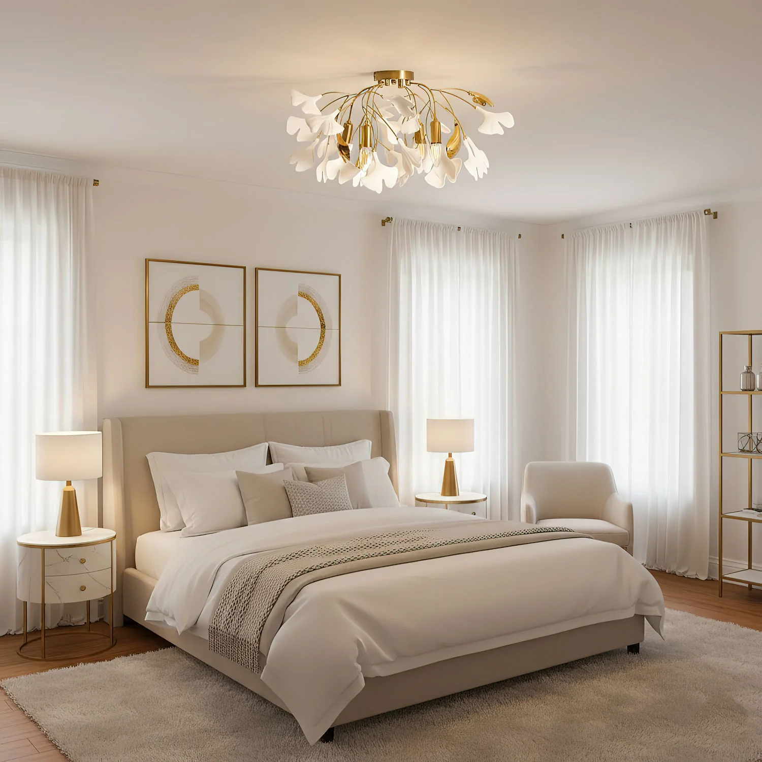 Gingko Ceiling Lamp - Image 7