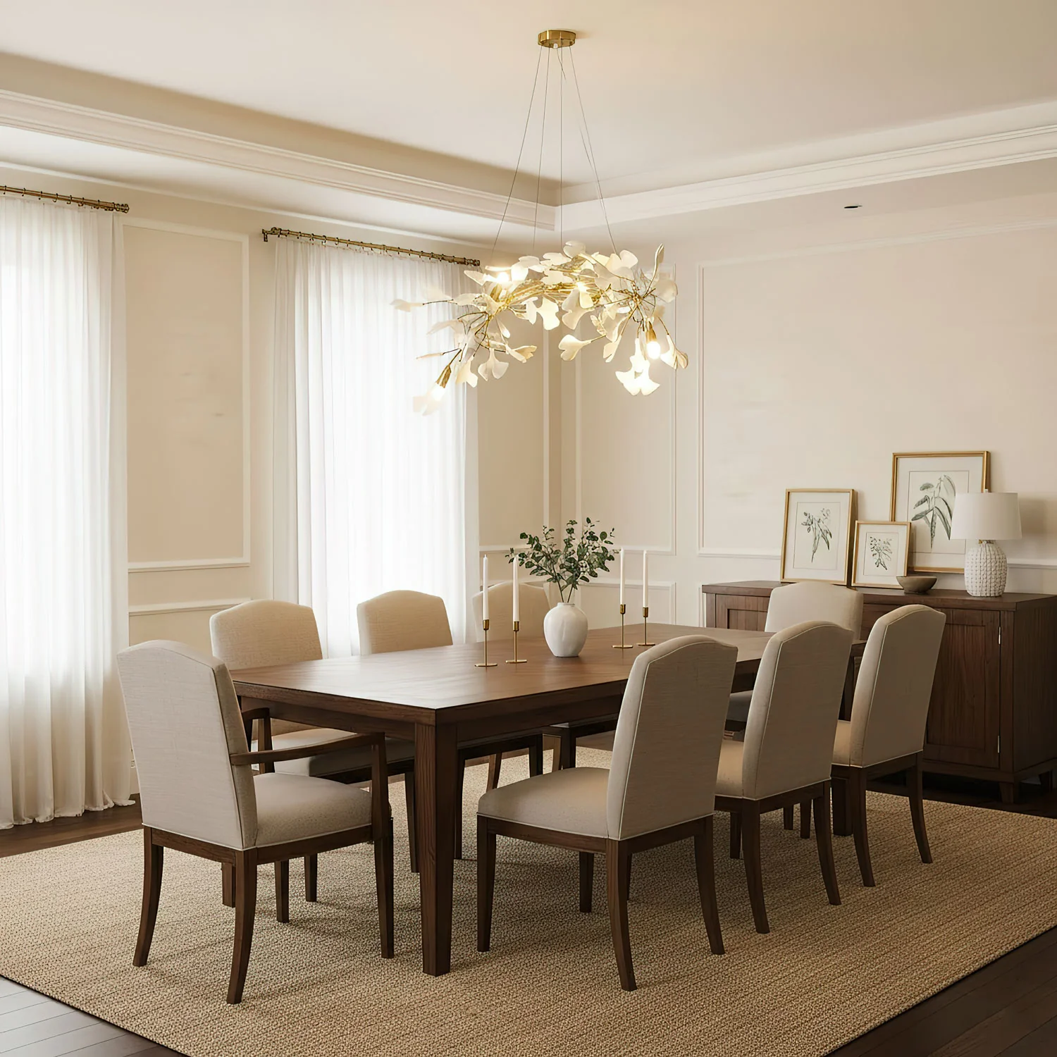 Gingko Chandelier A - Image 17