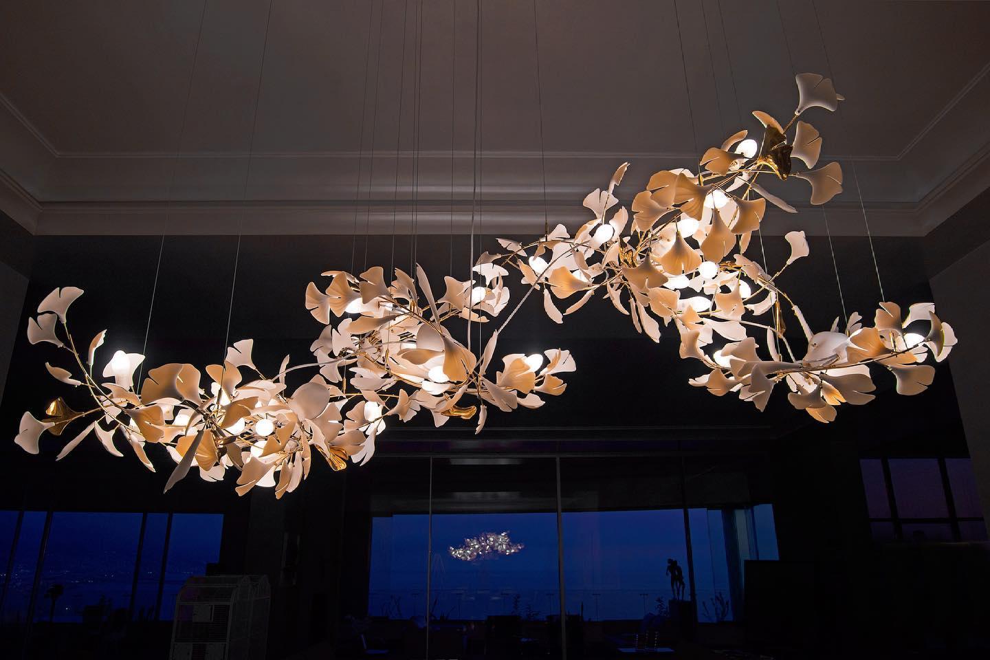 Gingko Chandelier A - Image 65
