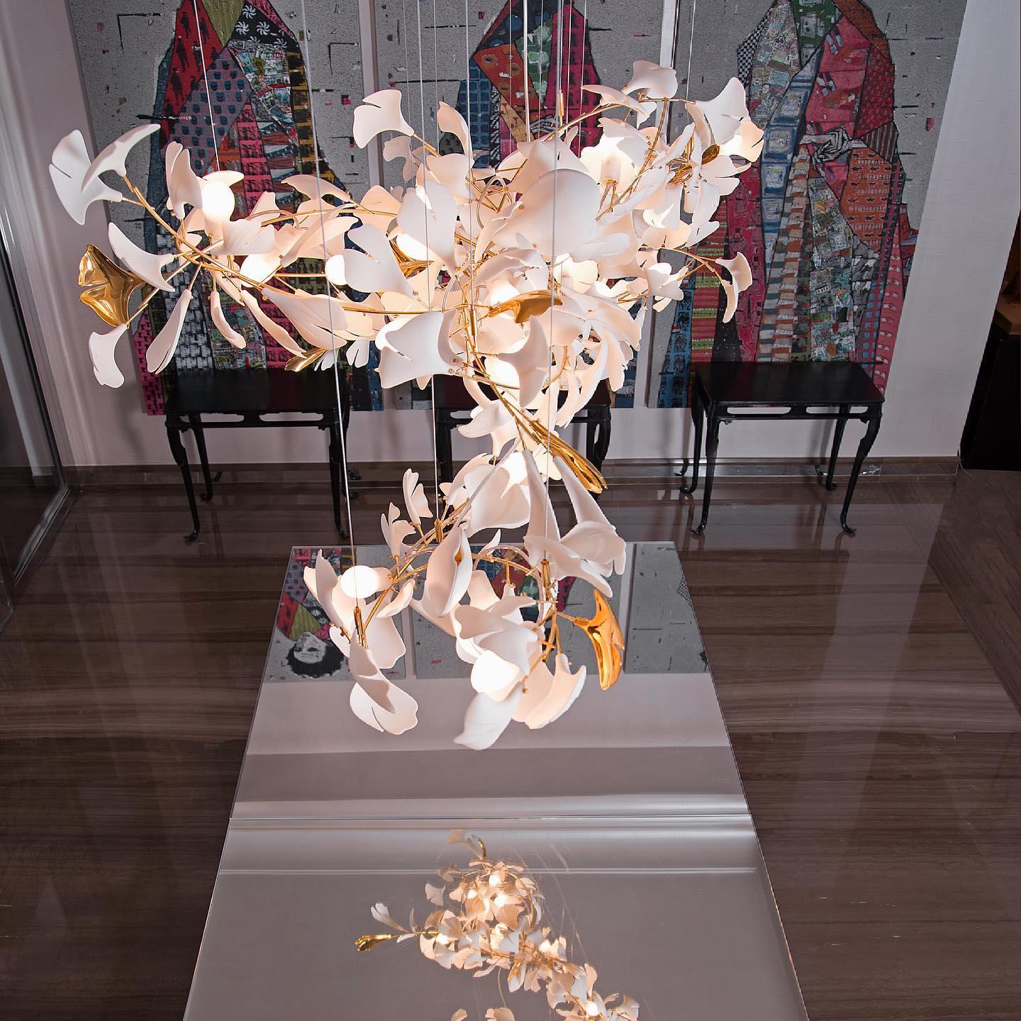 Gingko Chandelier A - Image 67