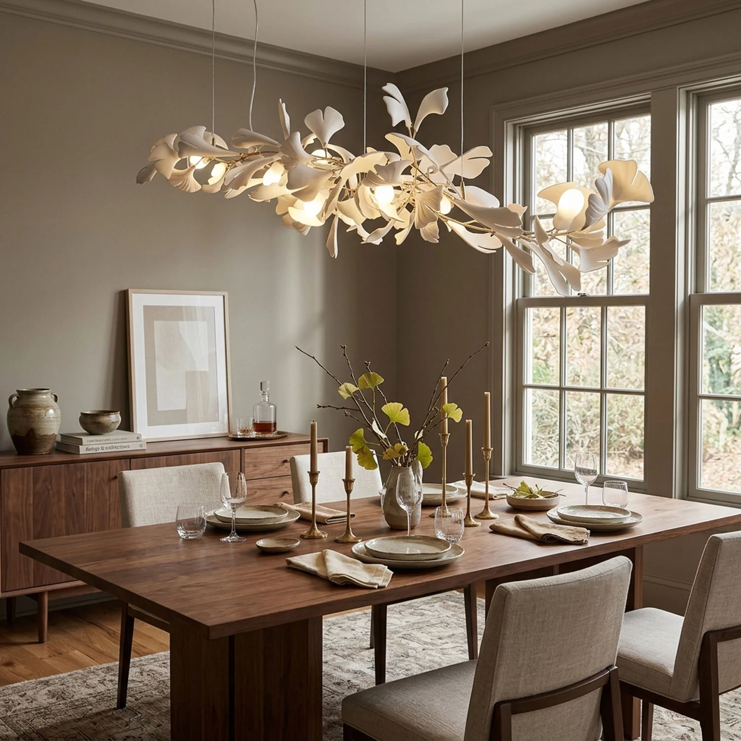 Gingko Chandelier A - Image 8
