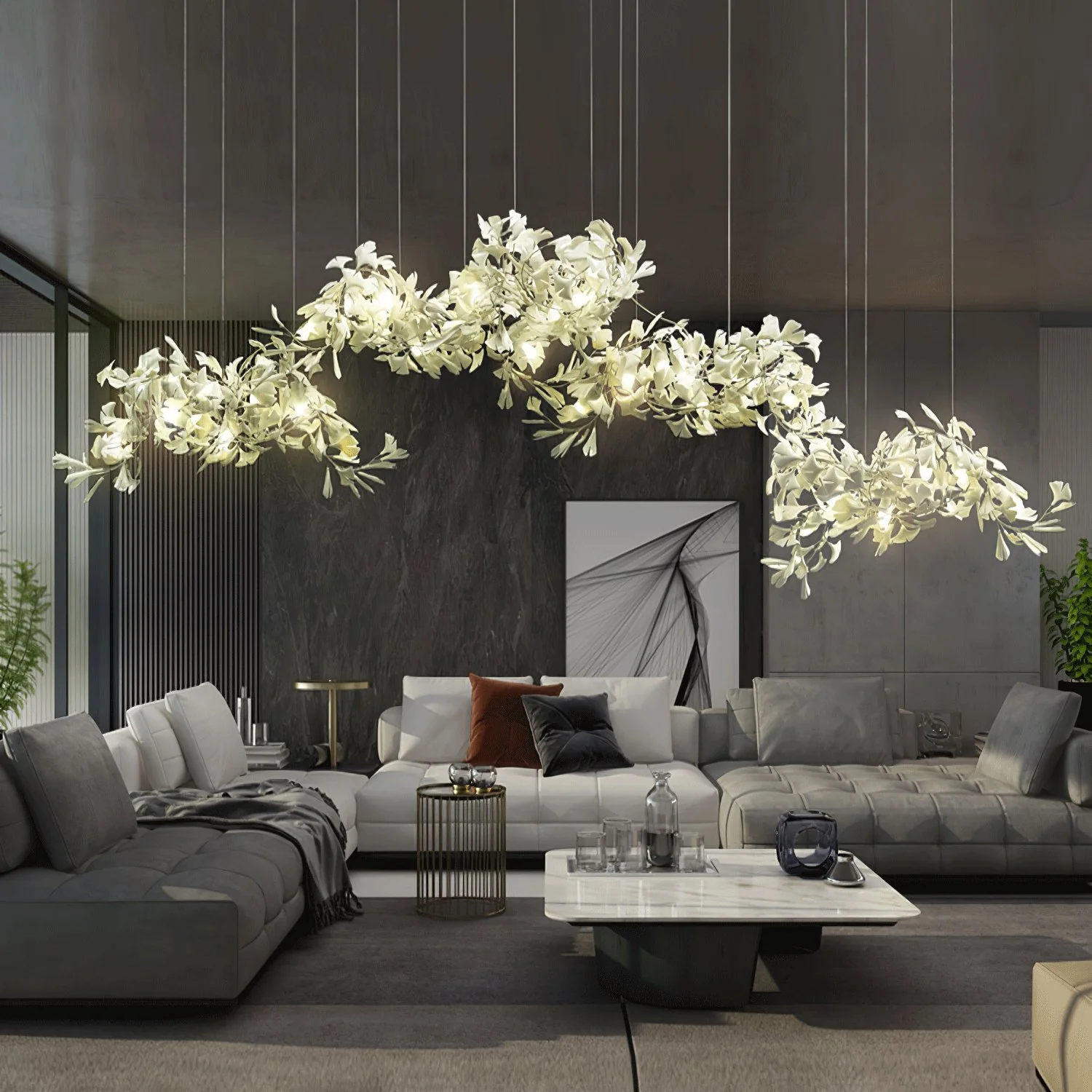 Gingko Chandelier C - Image 2