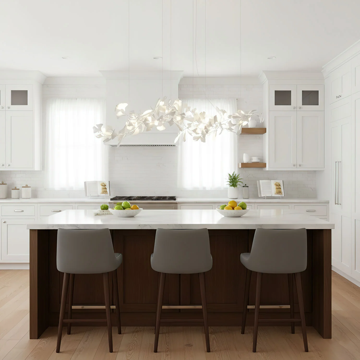 Gingko Chandelier E - Image 11