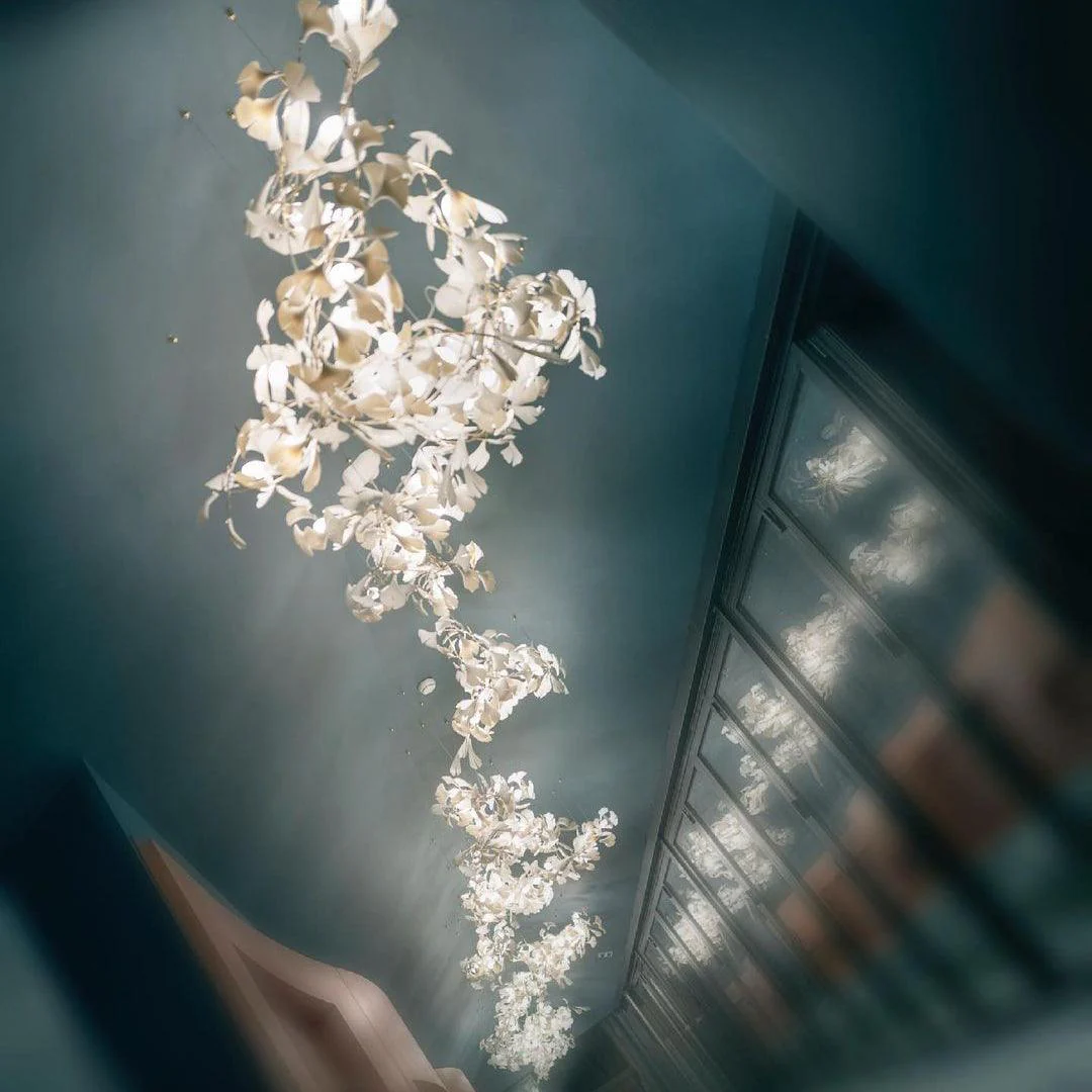 Gingko Chandelier E - Image 35