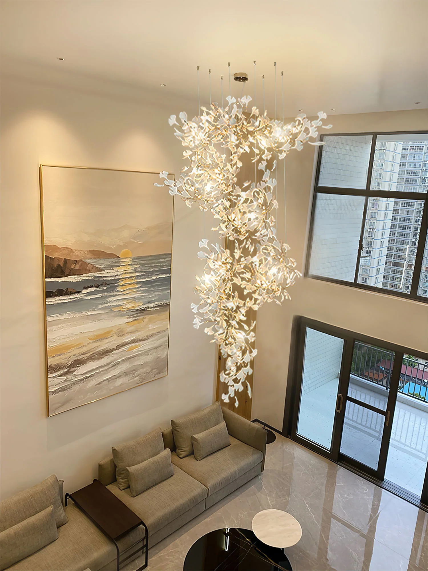 Gingko Chandelier F - Image 17