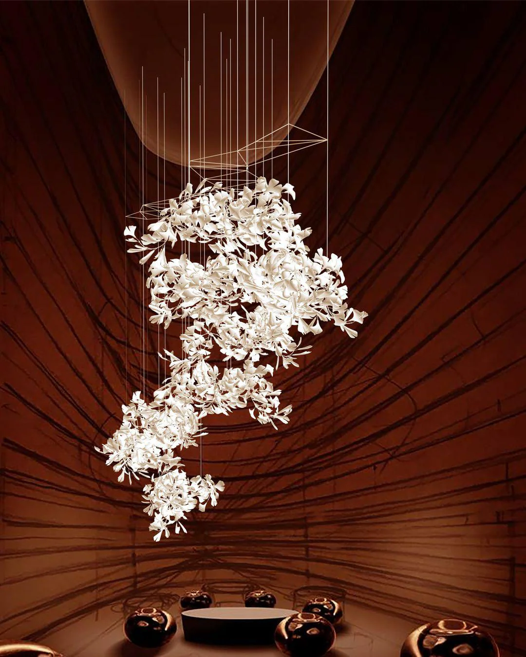 Gingko Chandelier F - Image 41