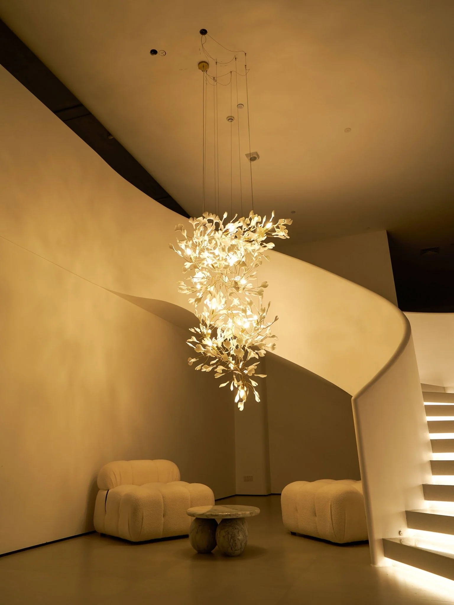 Gingko Chandelier F - Image 55