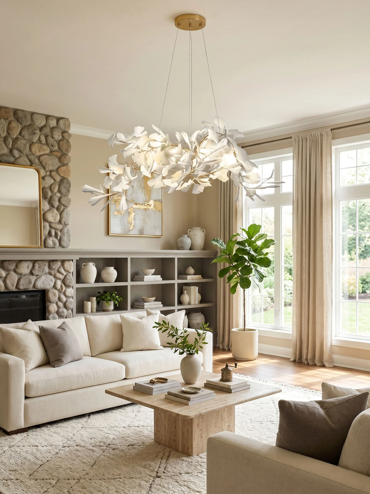 Gingko Chandelier G - Image 6