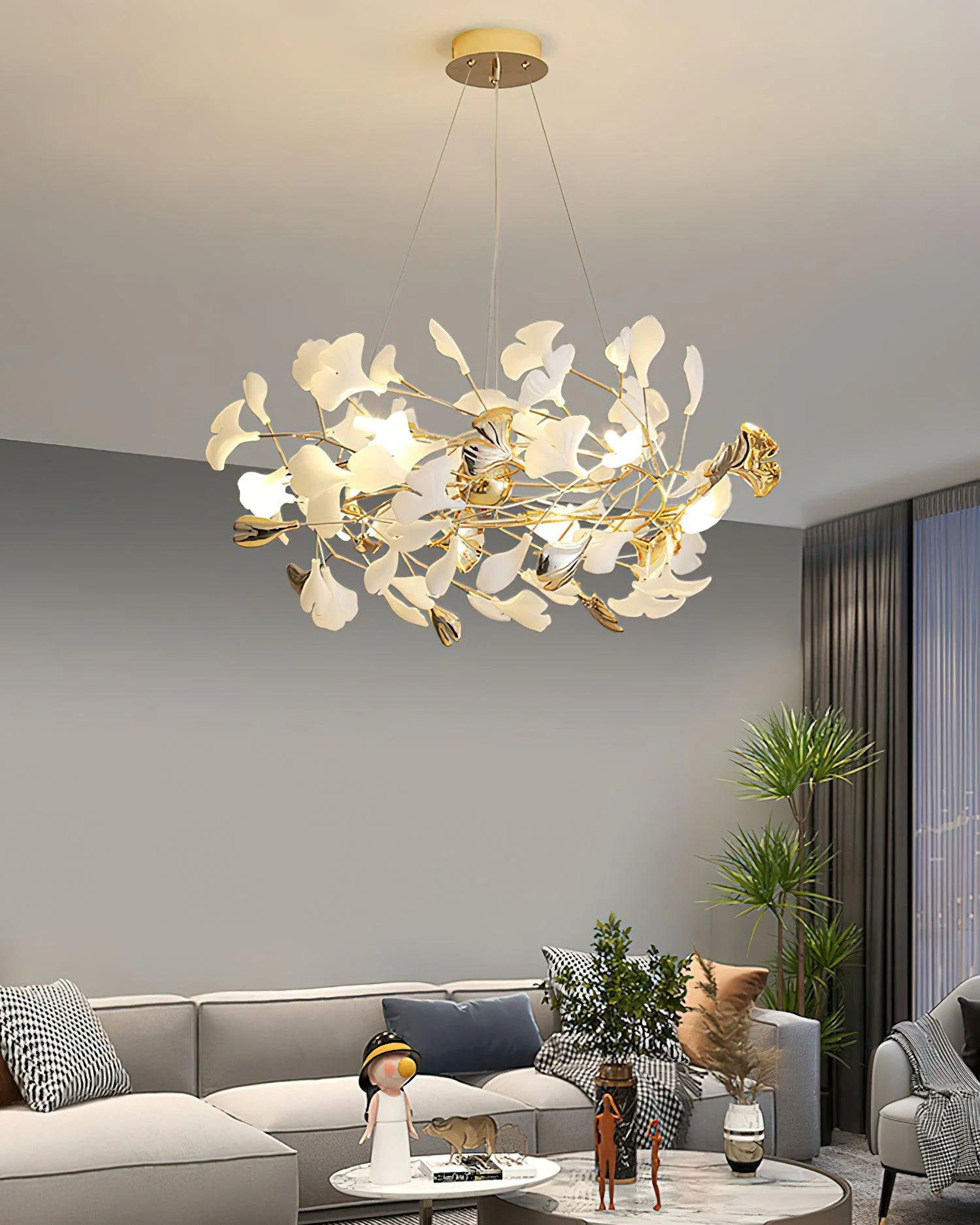 Gingko Chandelier H - Image 10