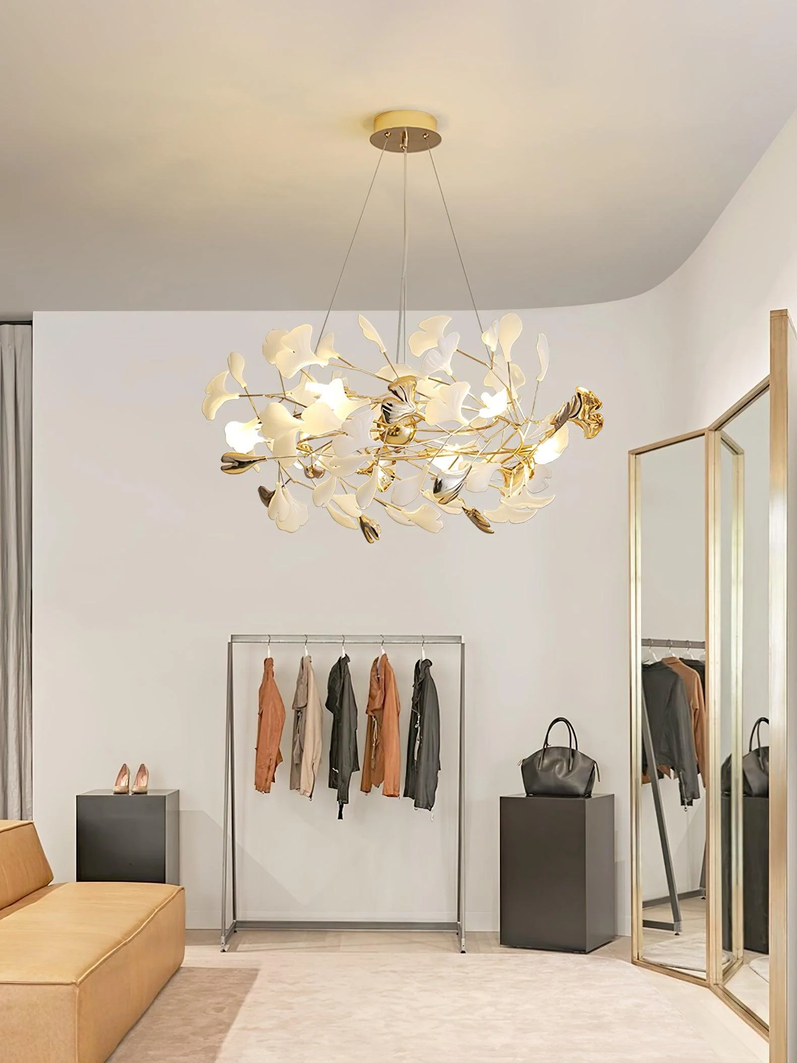Gingko Chandelier H - Image 21