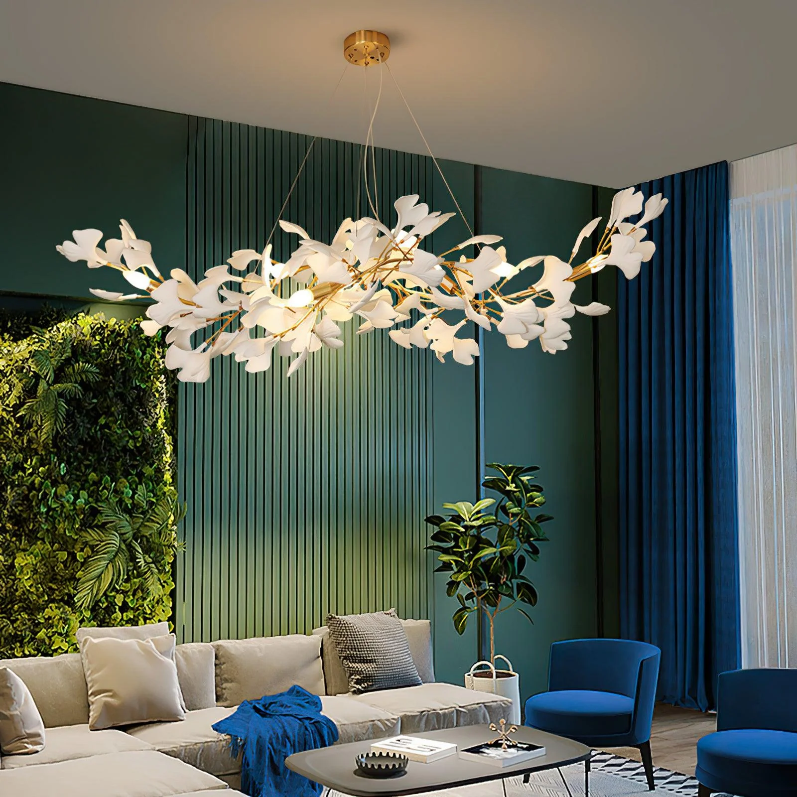 Gingko Chandelier K - Image 2