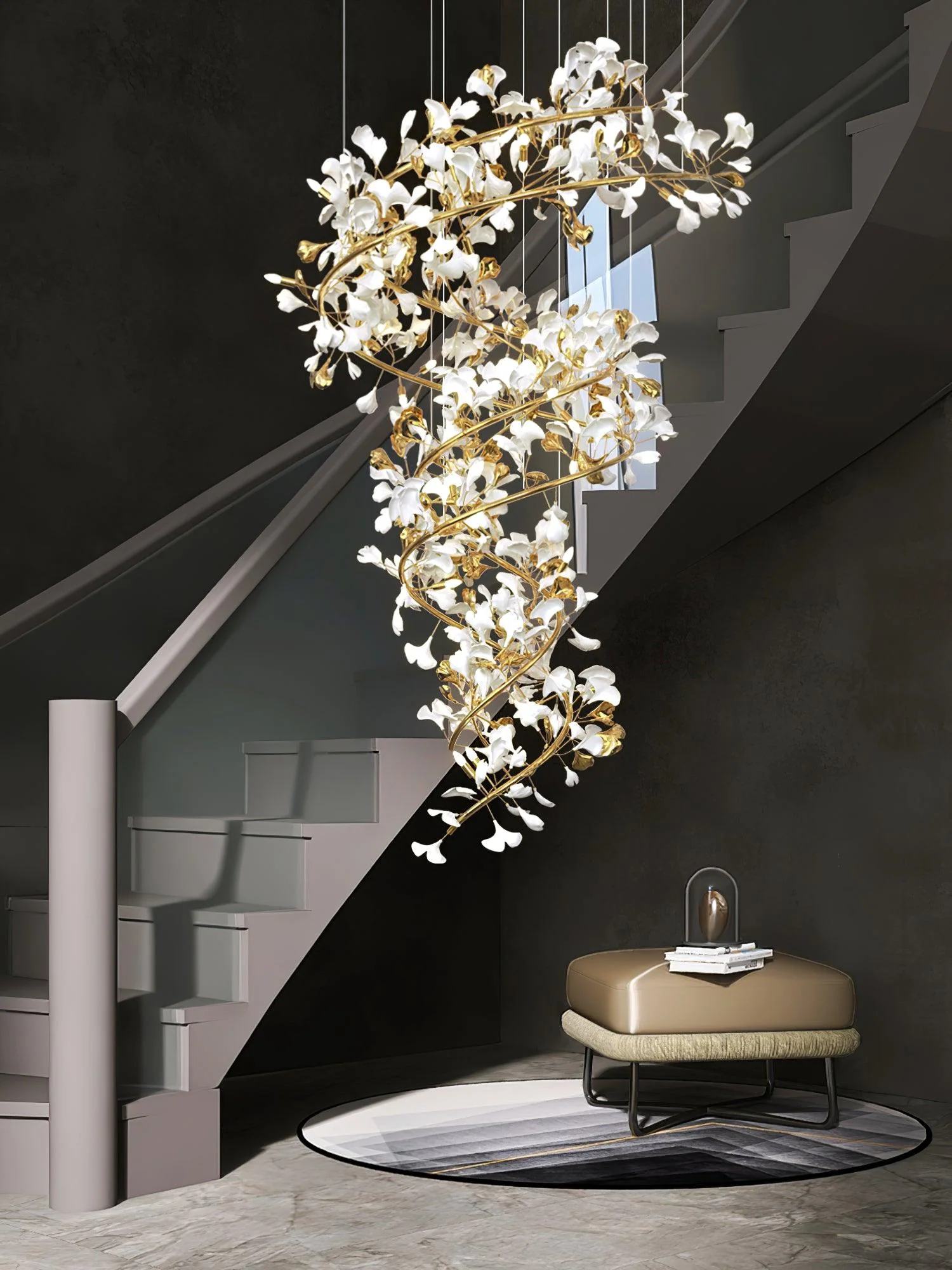 Gingko Chandelier Q - Image 20