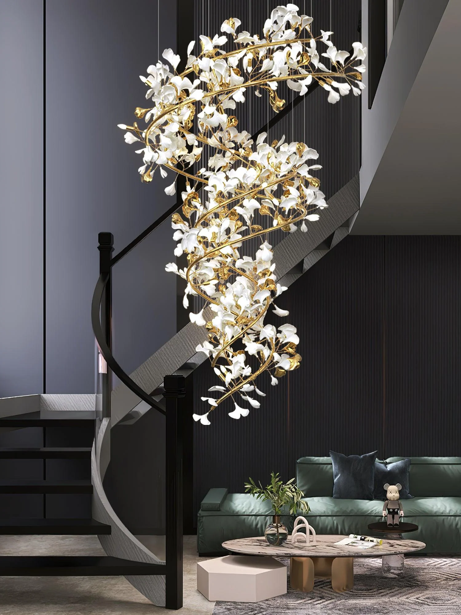 Gingko Chandelier Q - Image 23