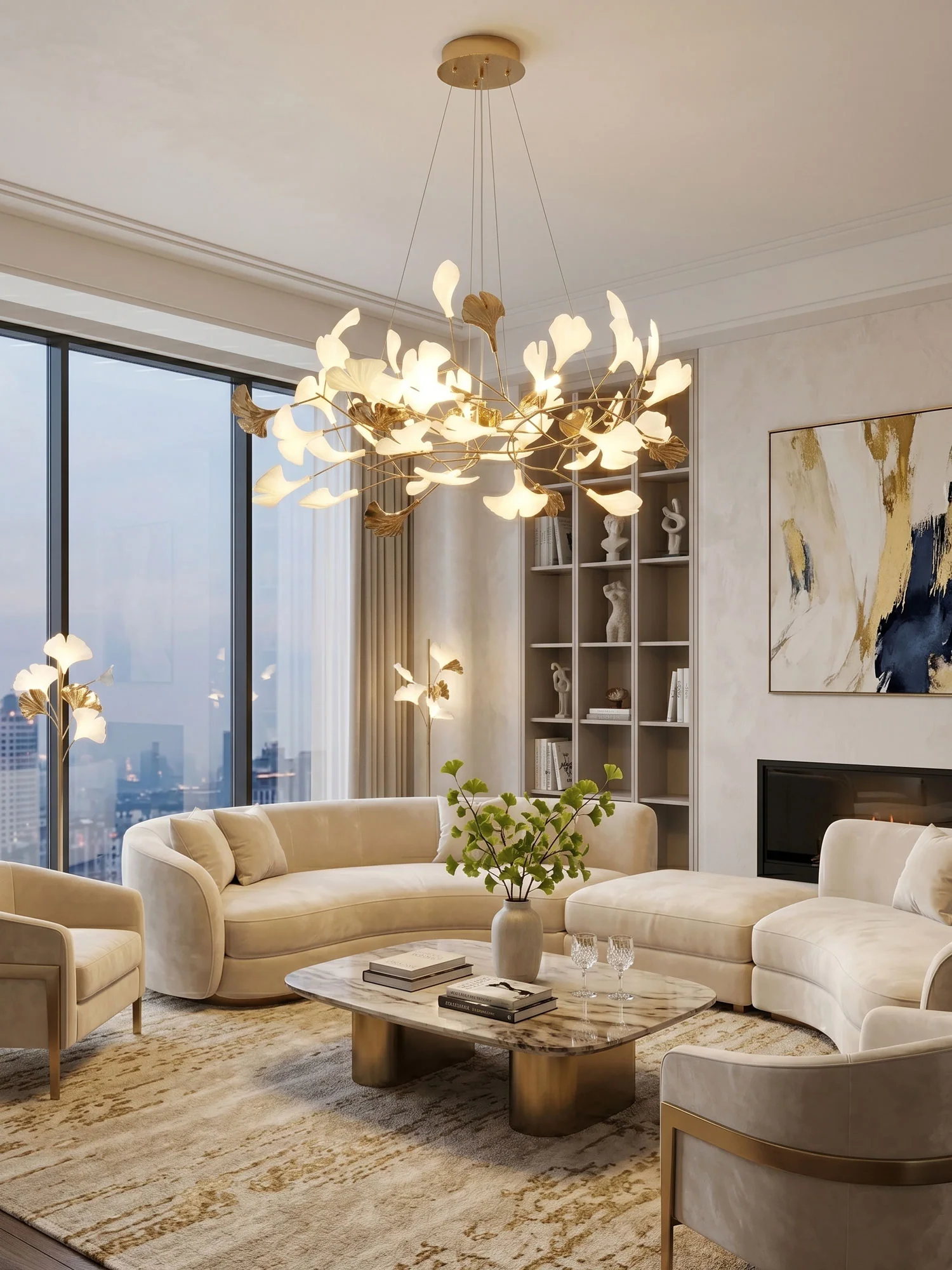 Gingko Chandelier R - Image 5