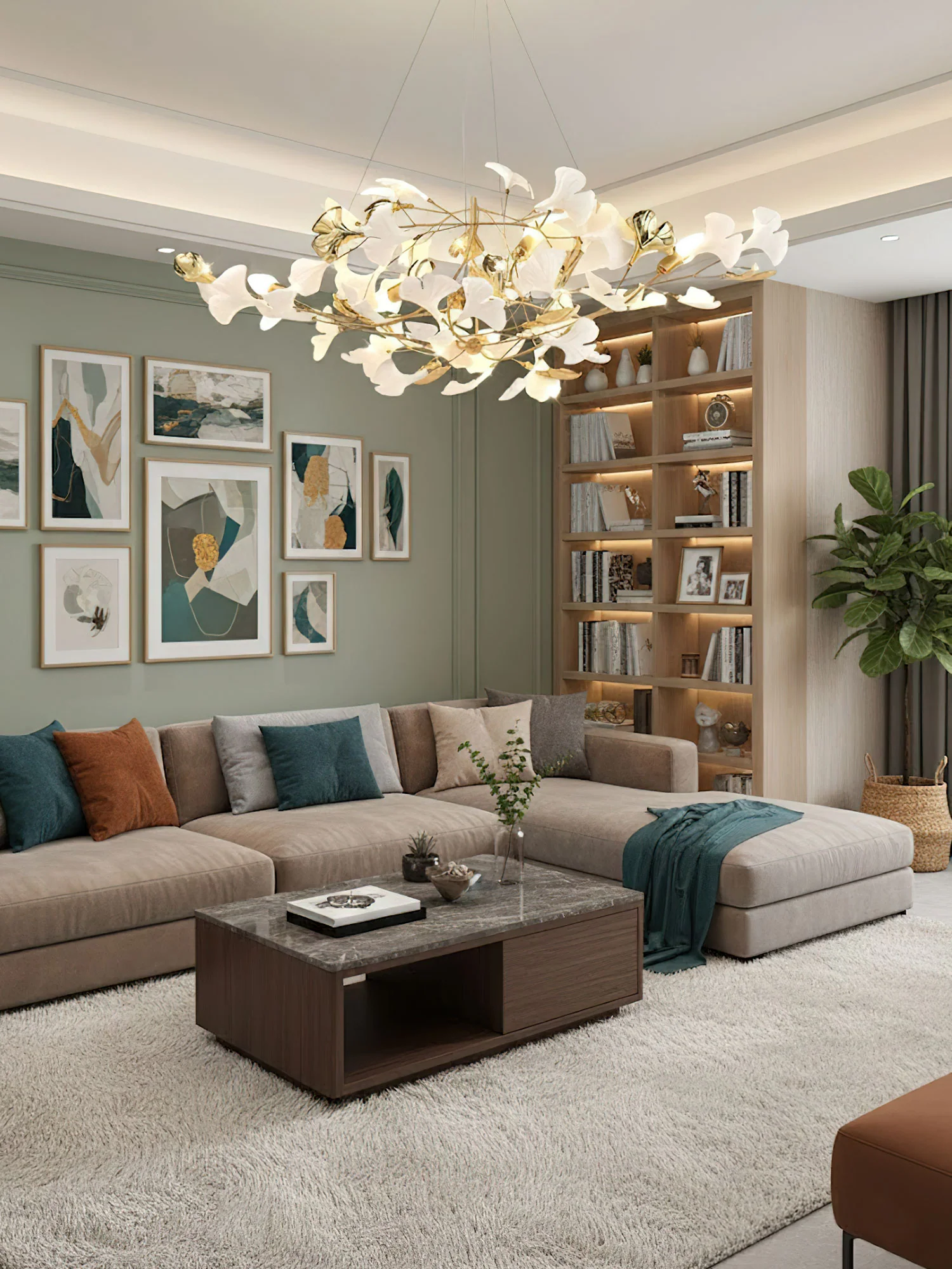 Gingko Chandelier S - Image 8