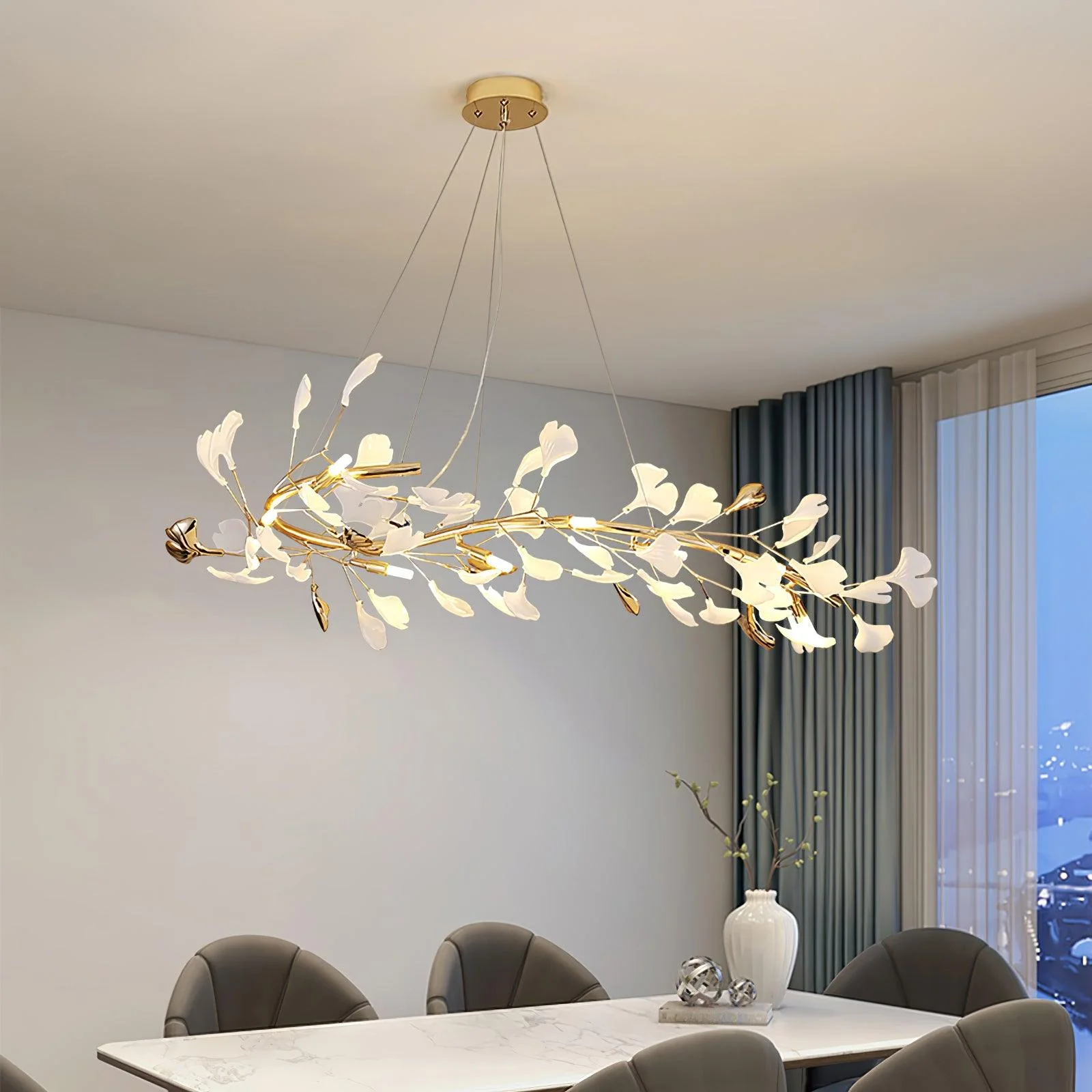 Gingko Chandelier T - Image 30