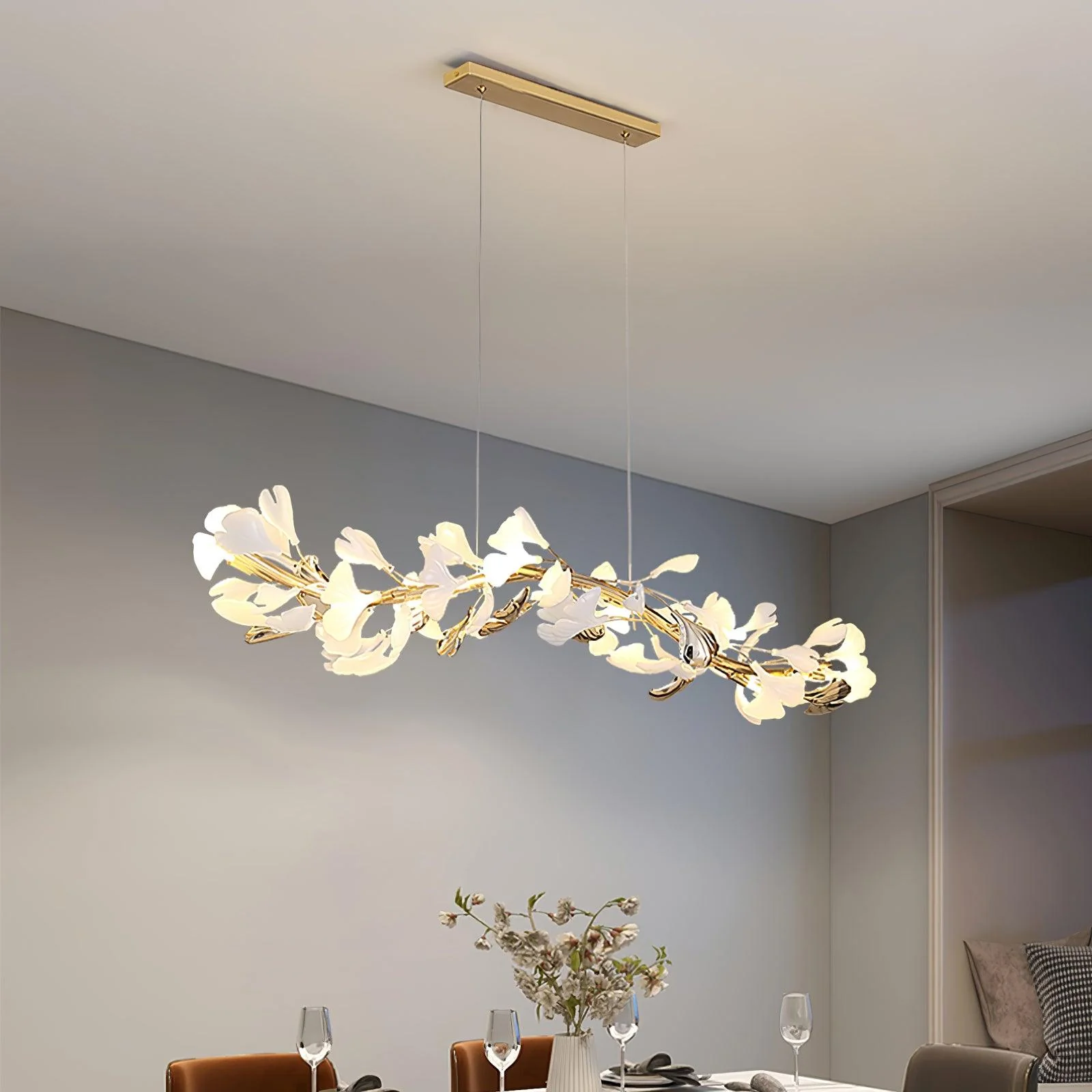 Gingko Chandelier T - Image 32