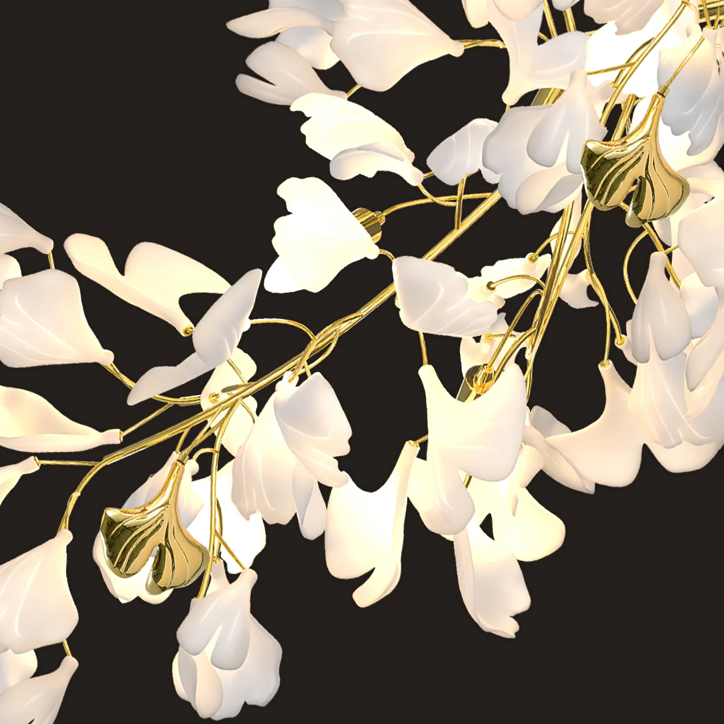 Gingko Long Branch Chandelier - Image 27