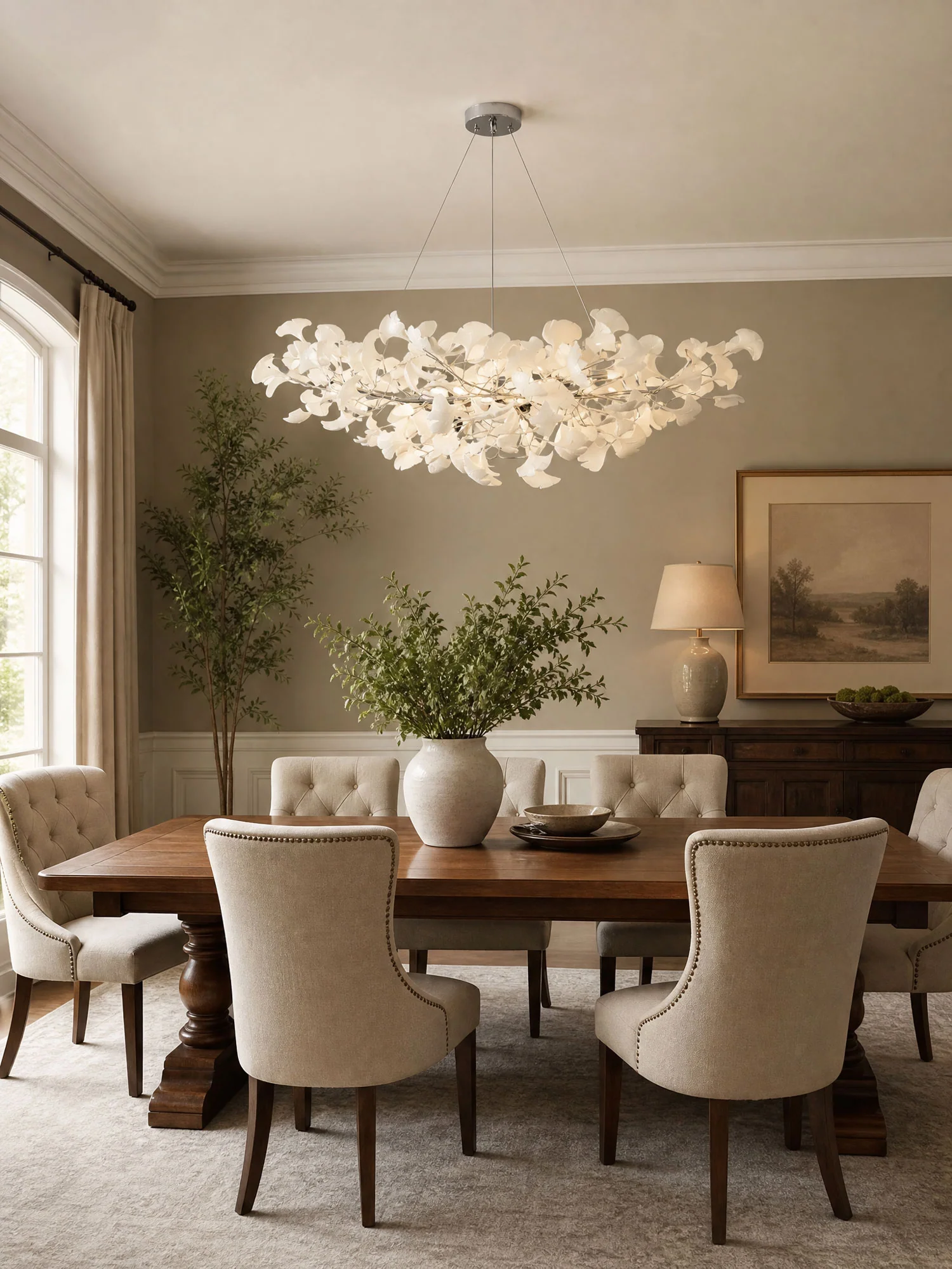 Horizon Bloom Gingko Chandelier - Image 7
