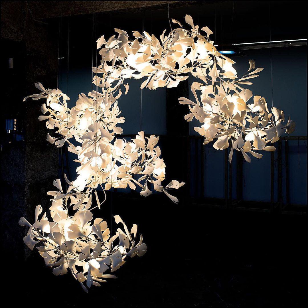 Gingko Combination Chandelier - Image 14