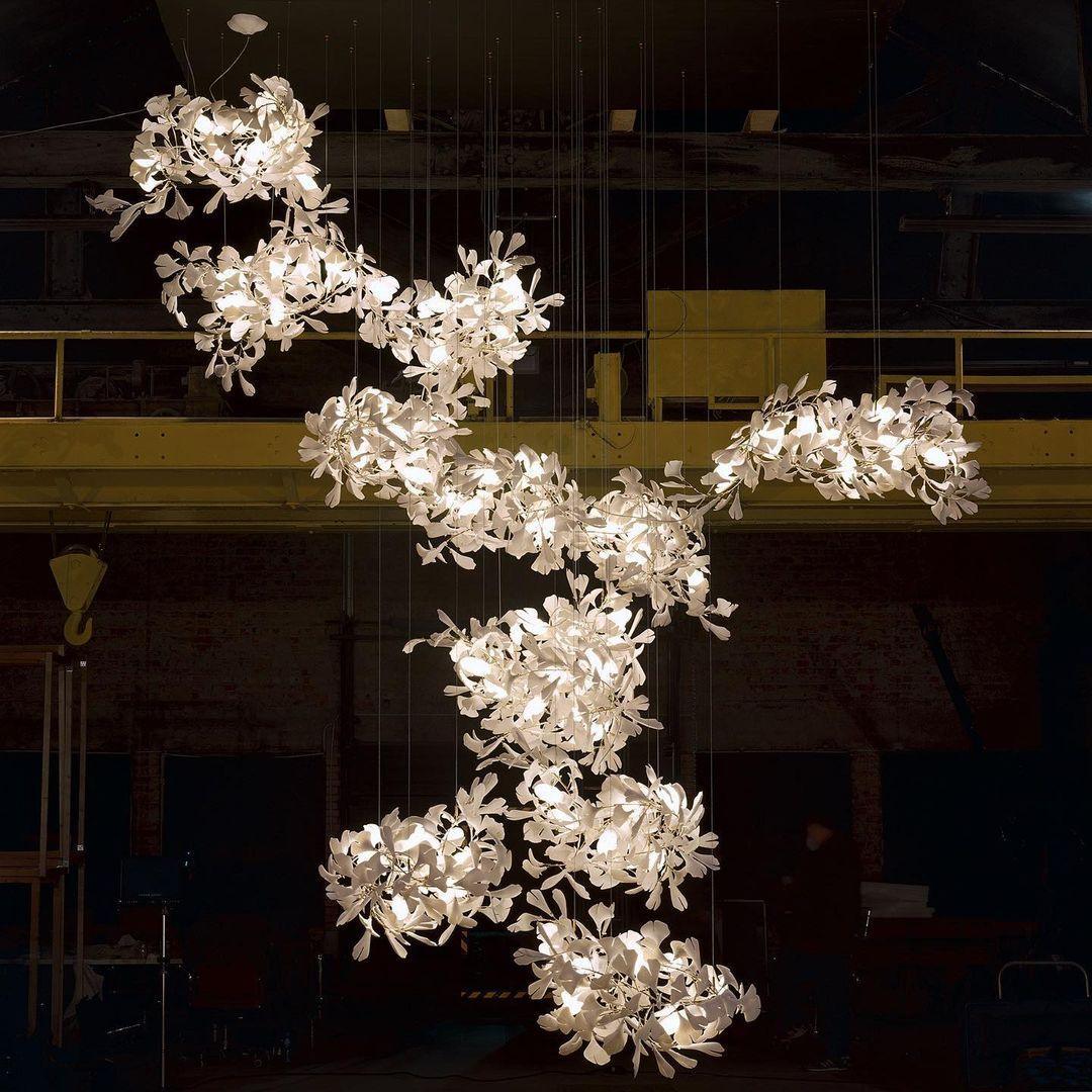 Gingko Combination Chandelier - Image 8