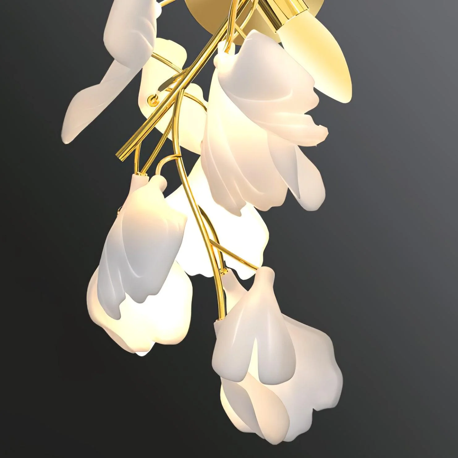 Gingko Flowers Wall Lamp - Image 12