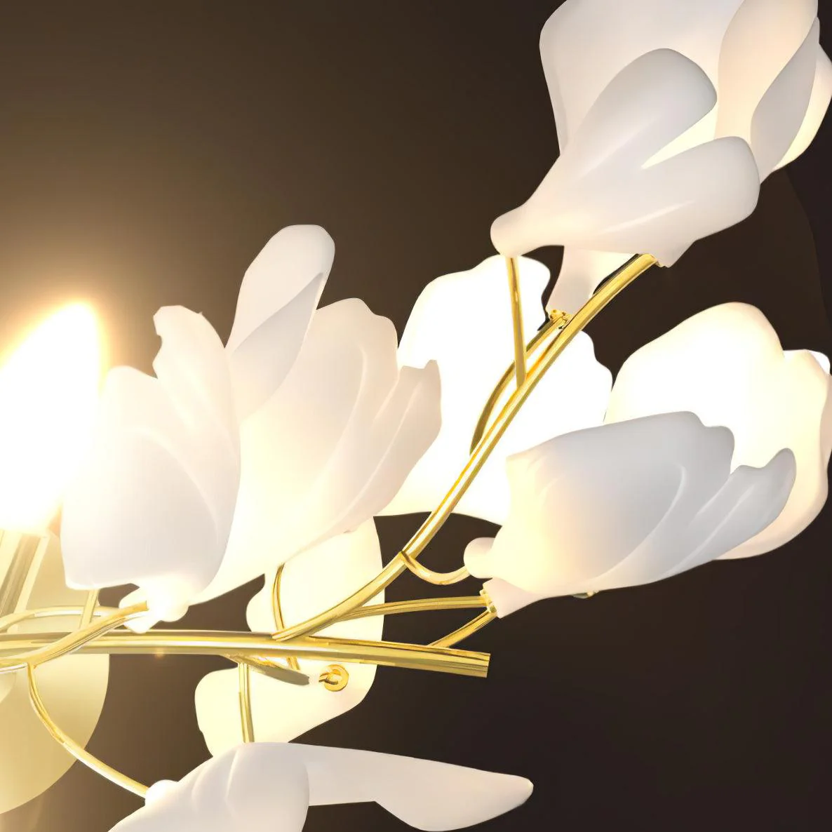 Gingko Flowers Wall Lamp - Image 14