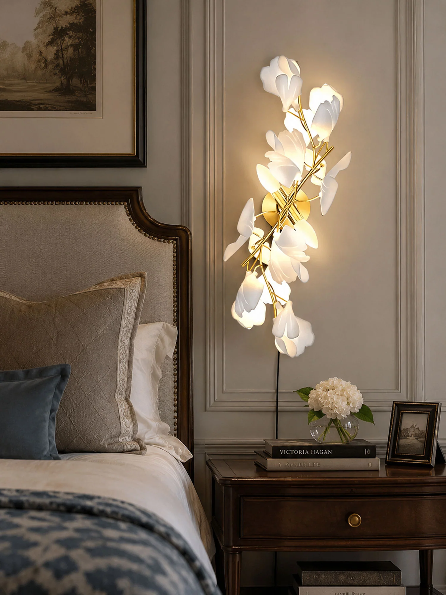 Gingko Flowers Plug-in Wall Lamp - Image 5