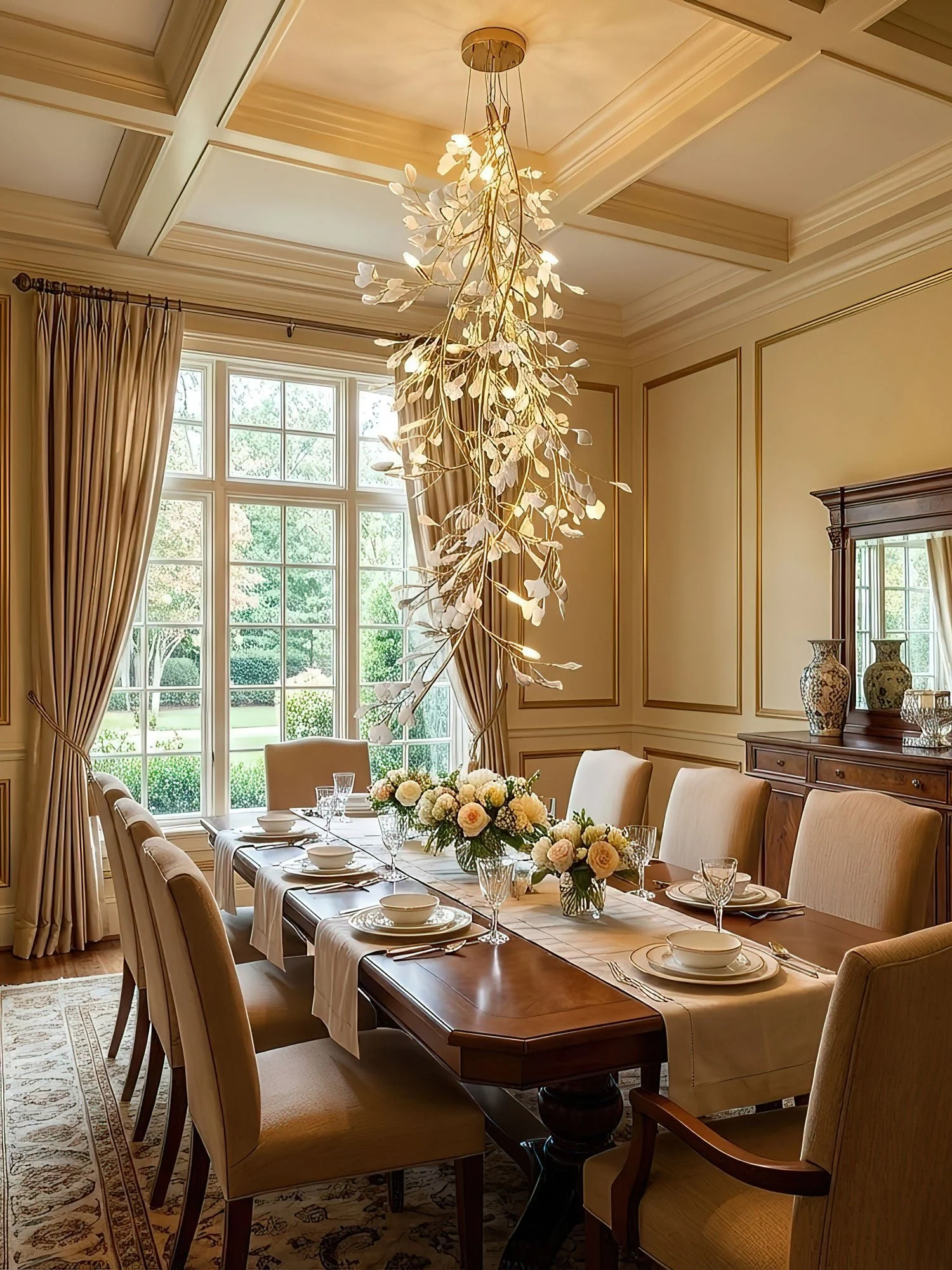 Gingko Long Branch Chandelier - Image 10