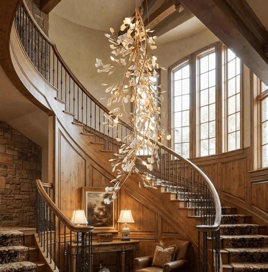 Gingko Long Branch Chandelier - Image 13