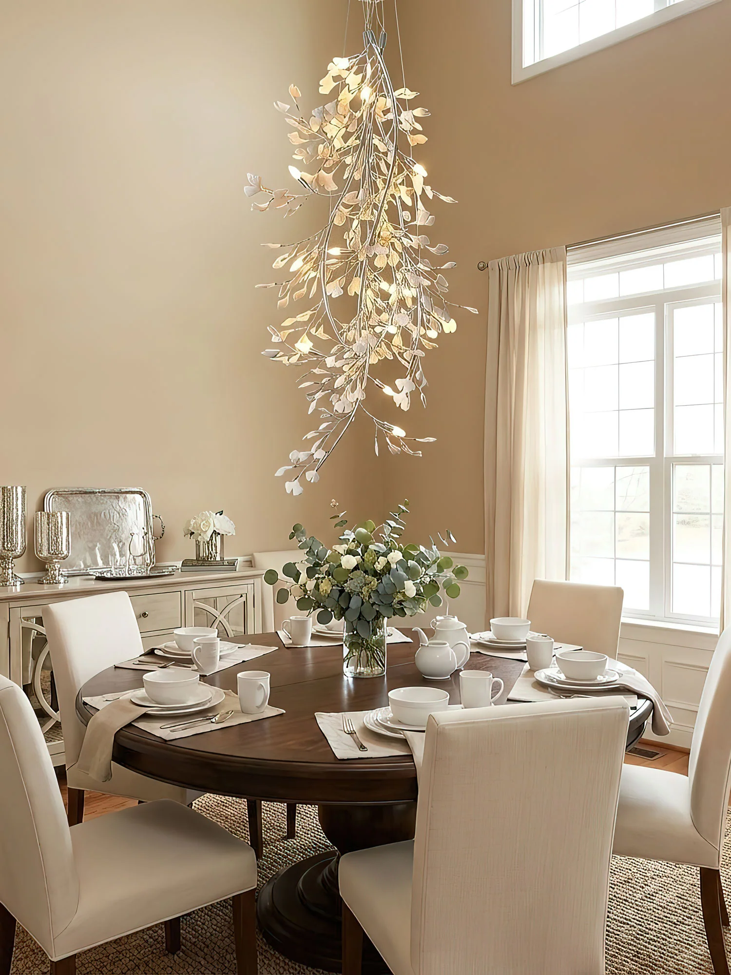 Gingko Long Branch Chandelier - Image 17