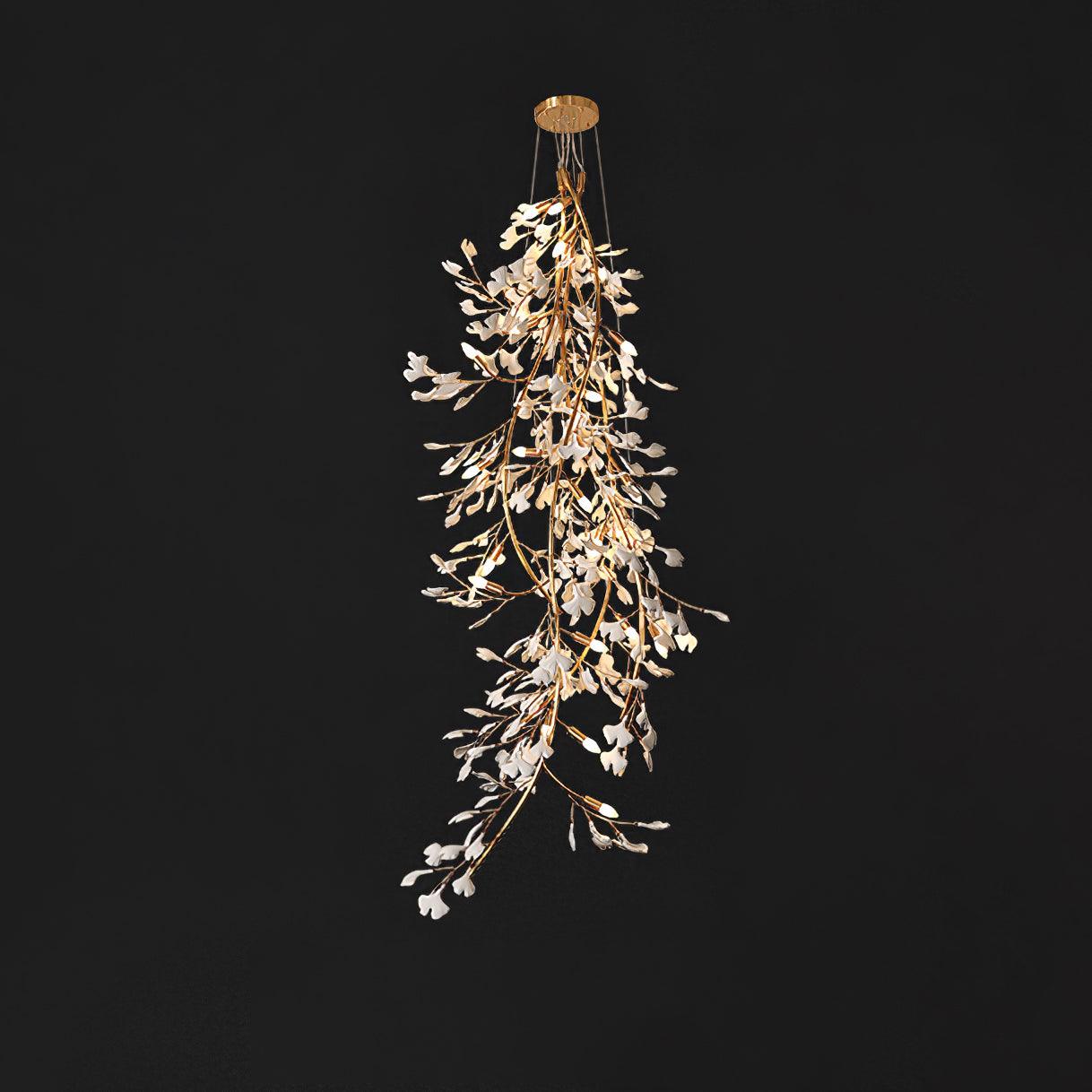 Gingko Long Branch Chandelier - Image 20