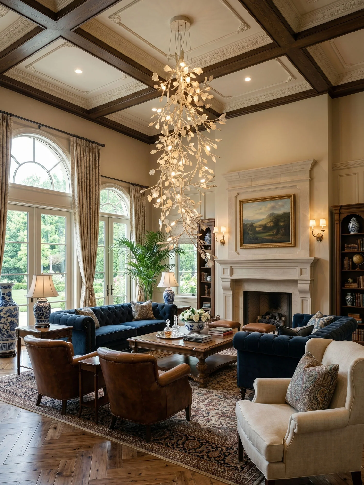 Gingko Long Branch Chandelier - Image 6