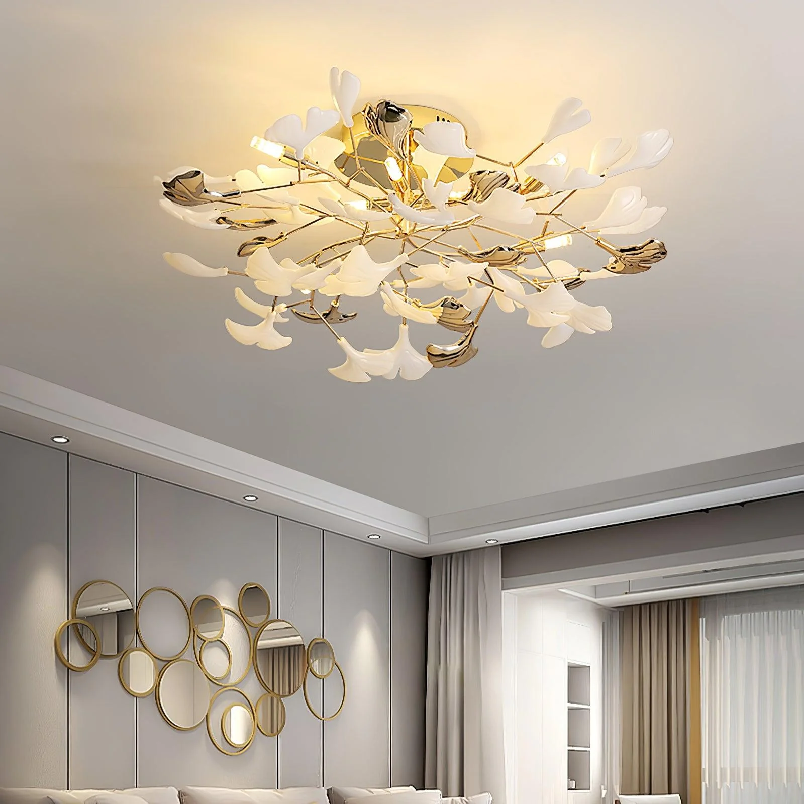 Gingko Rotating Ceiling Lamp - Image 2