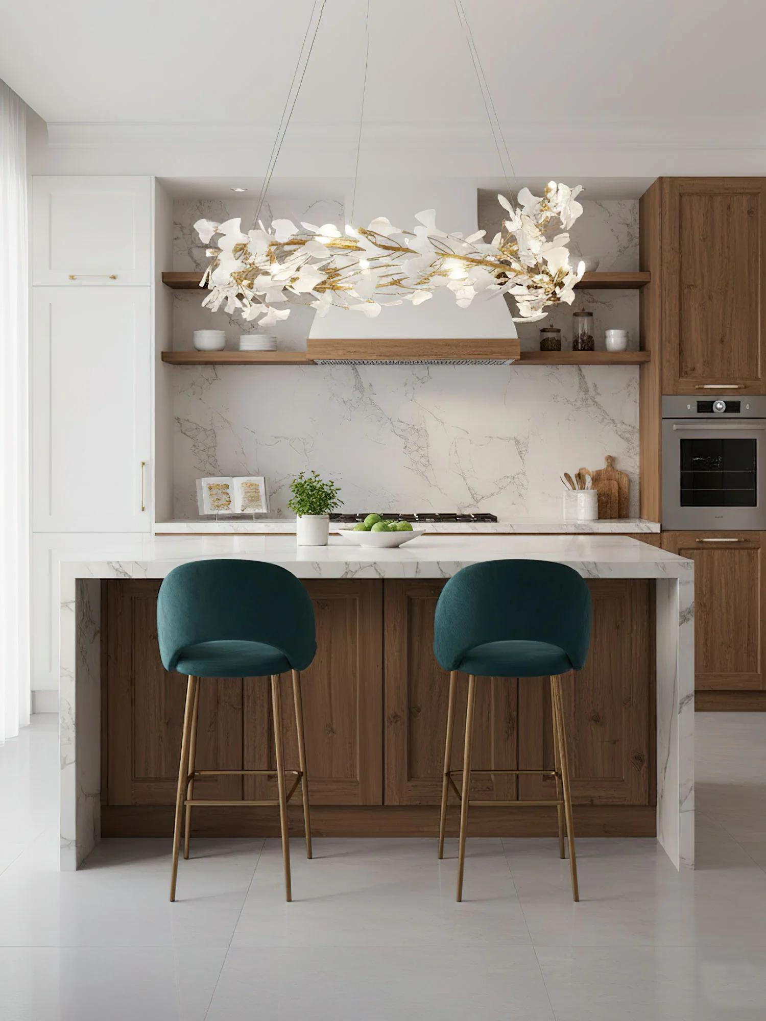 Gingko Chandelier U - Image 12