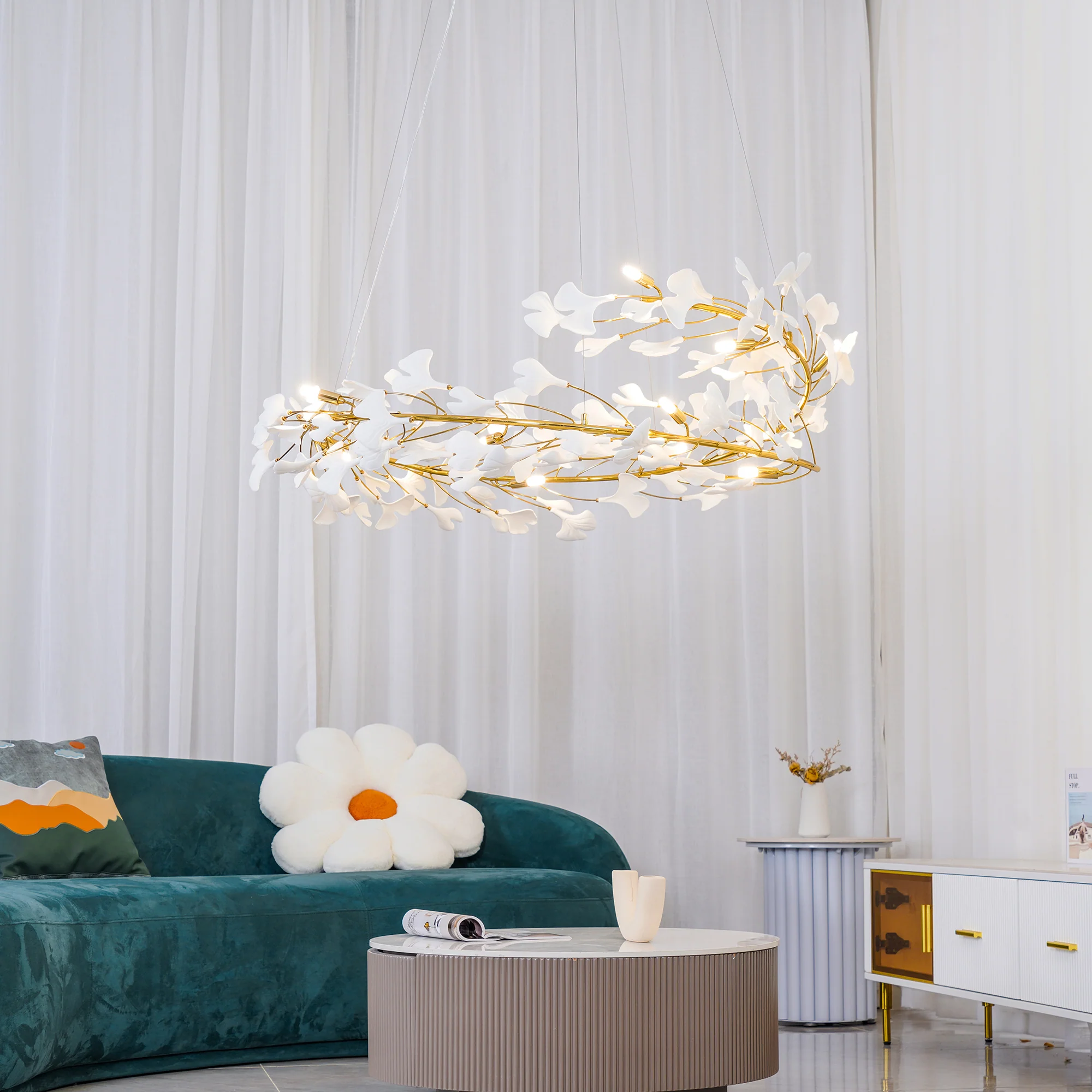 Gingko Chandelier U - Image 19