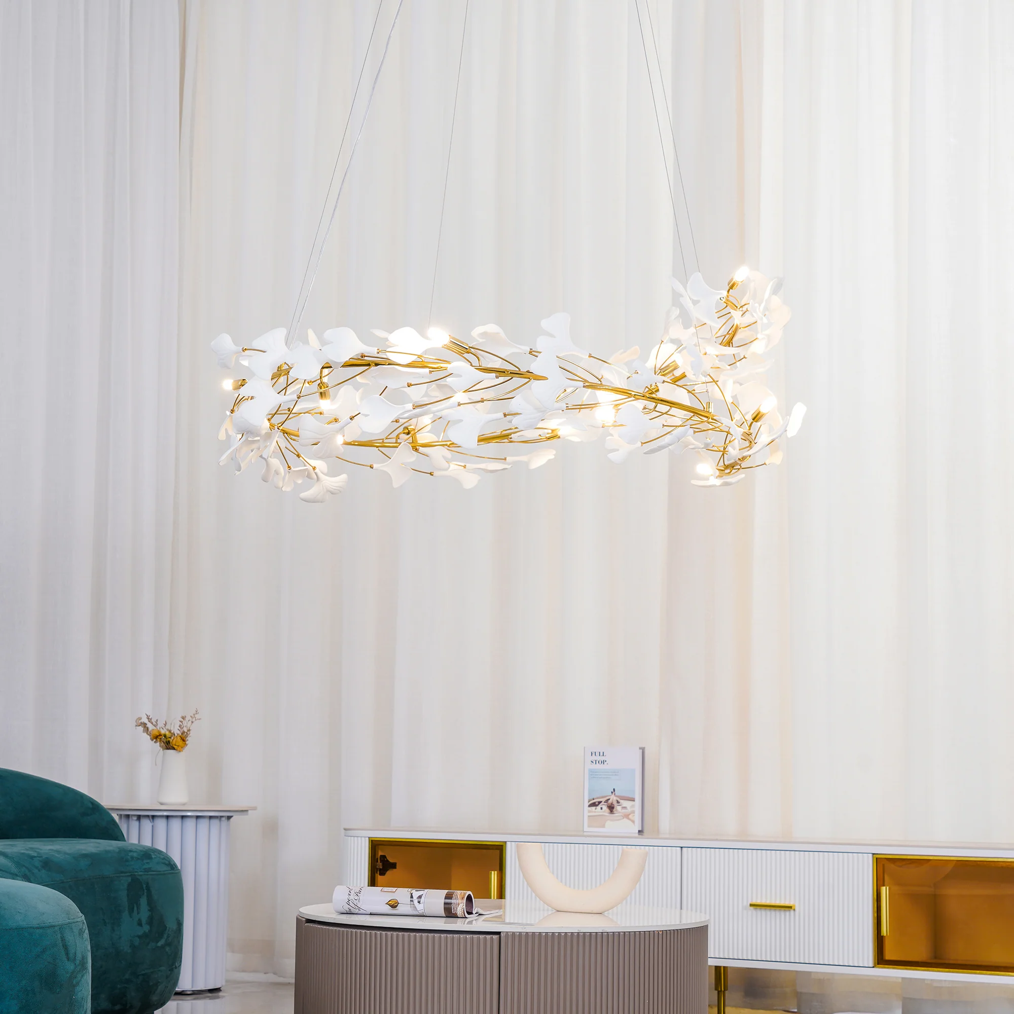 Gingko Chandelier U - Image 21