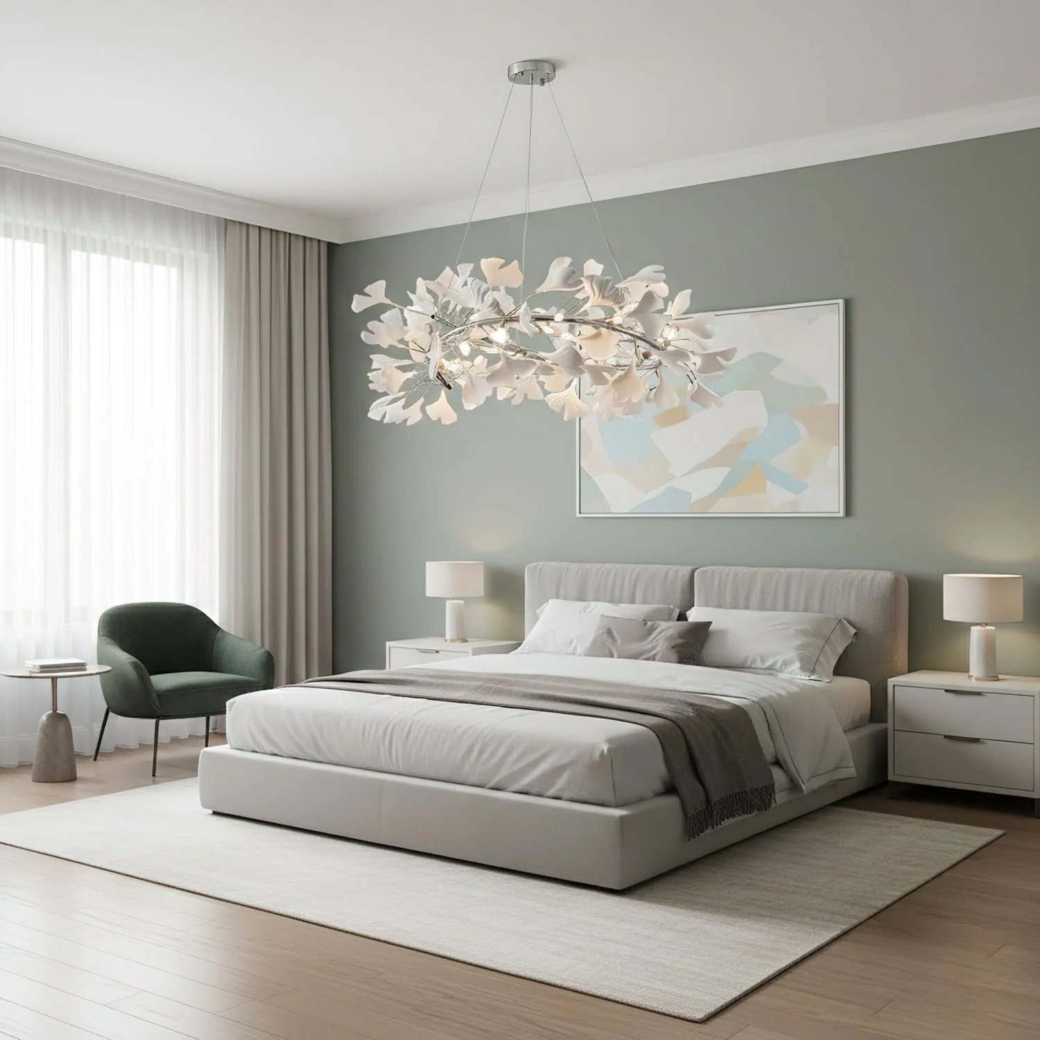 Gingko Chandelier U - Image 9