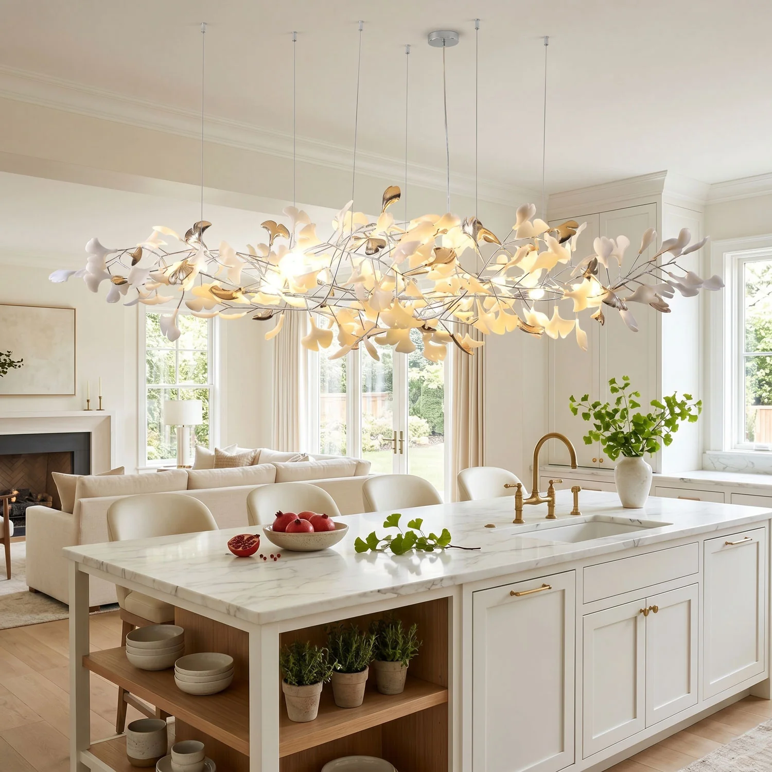 Ginkgo Cloud Chandelier - Image 4